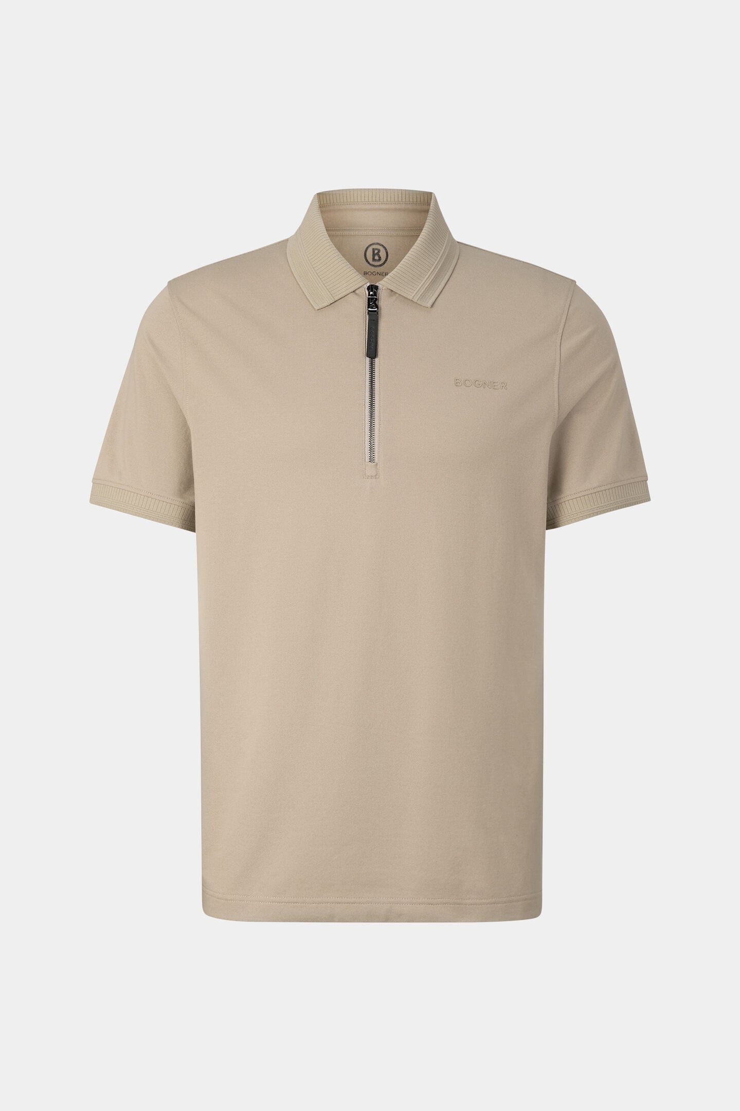 Timo piqu&eacute; polo shirt Beige
