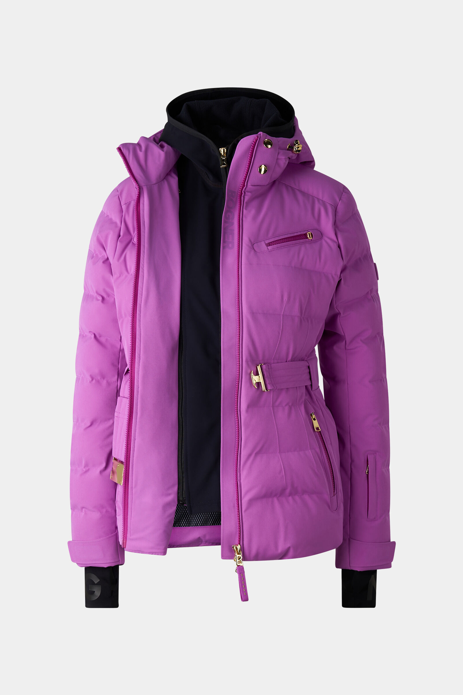 Ellya quilted jacket Violet