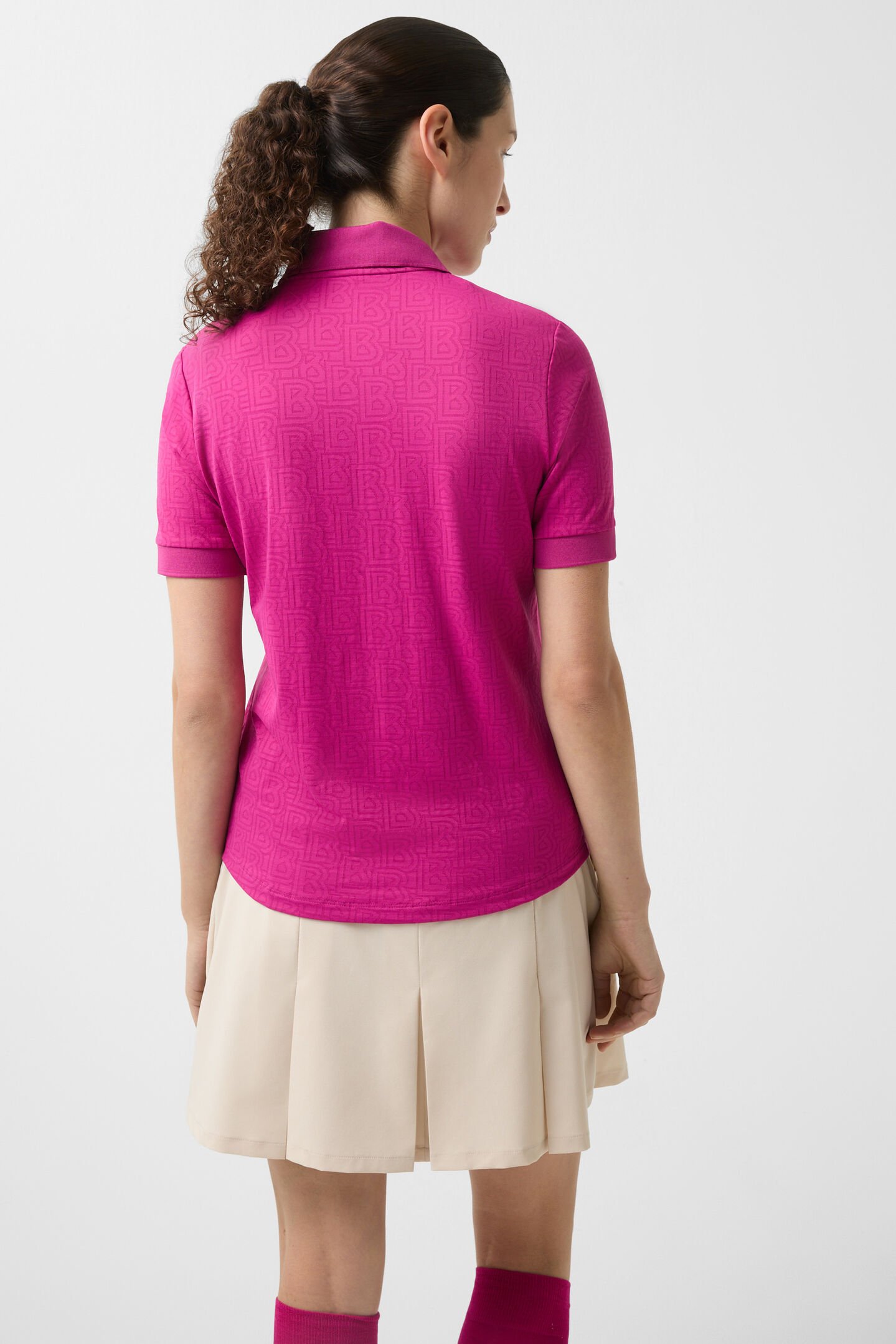 Larina functional short-sleeved top Pink