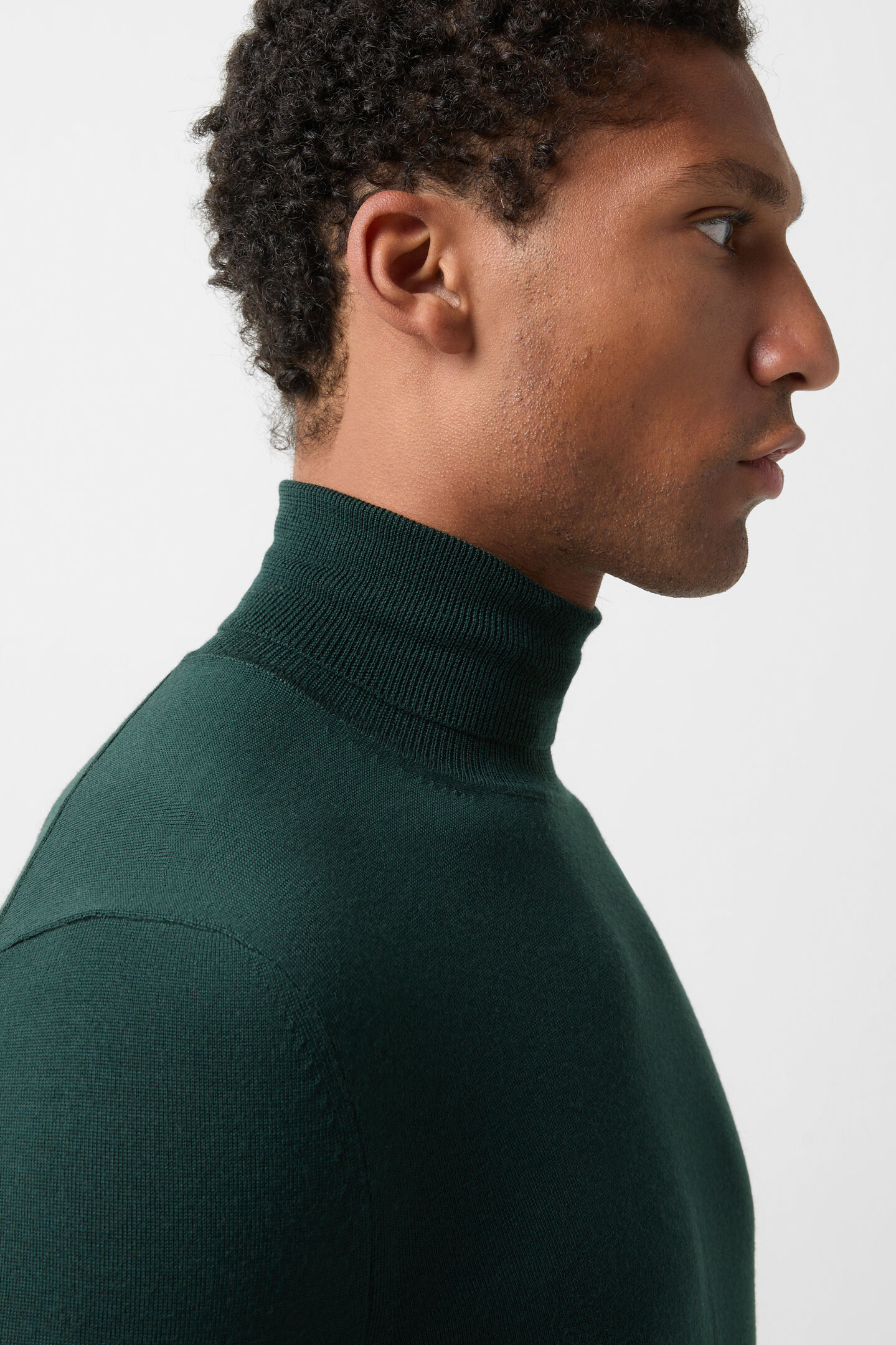 Gordon turtleneck pullover Dark green