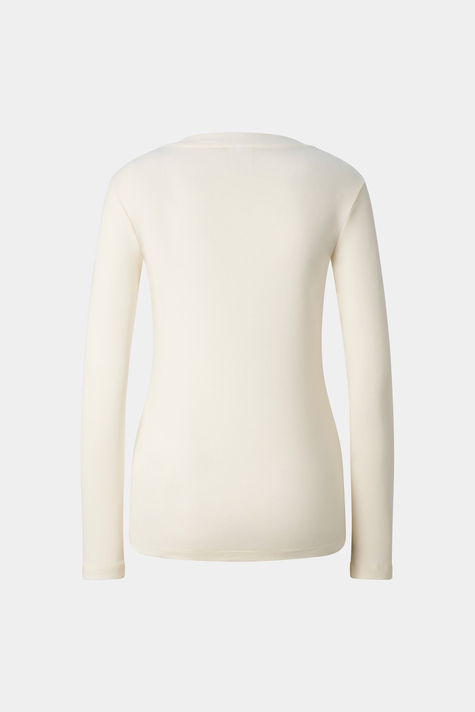 Baumwoll-Longsleeve Nikini Off-White
