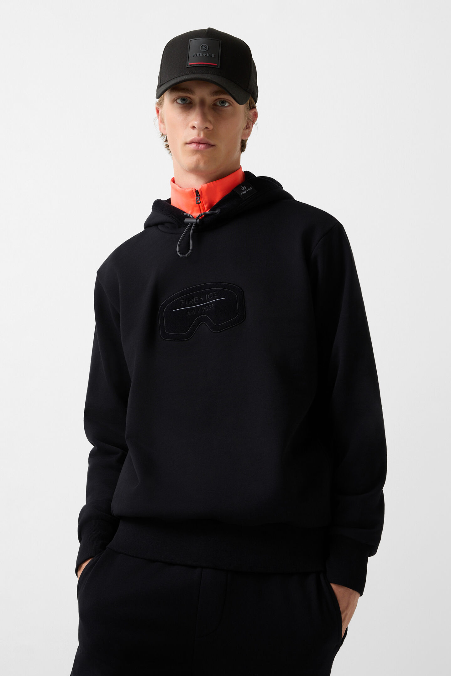 sweat à capuche Kristan Noir