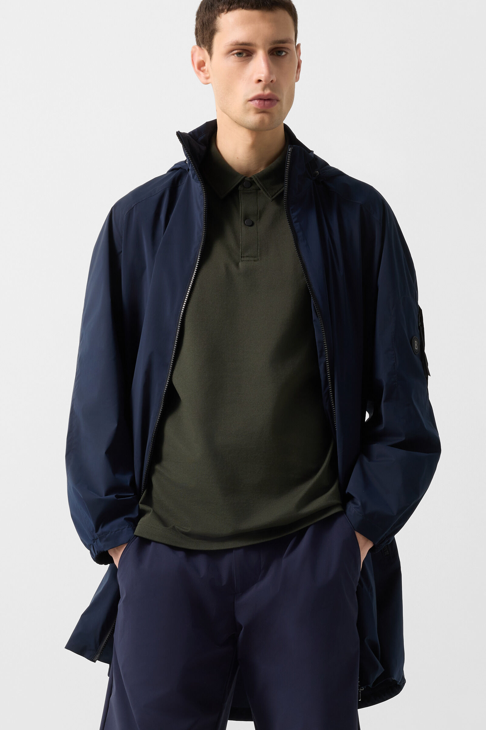 Polo-Shirt Timo Oliv-Gr&uuml;n