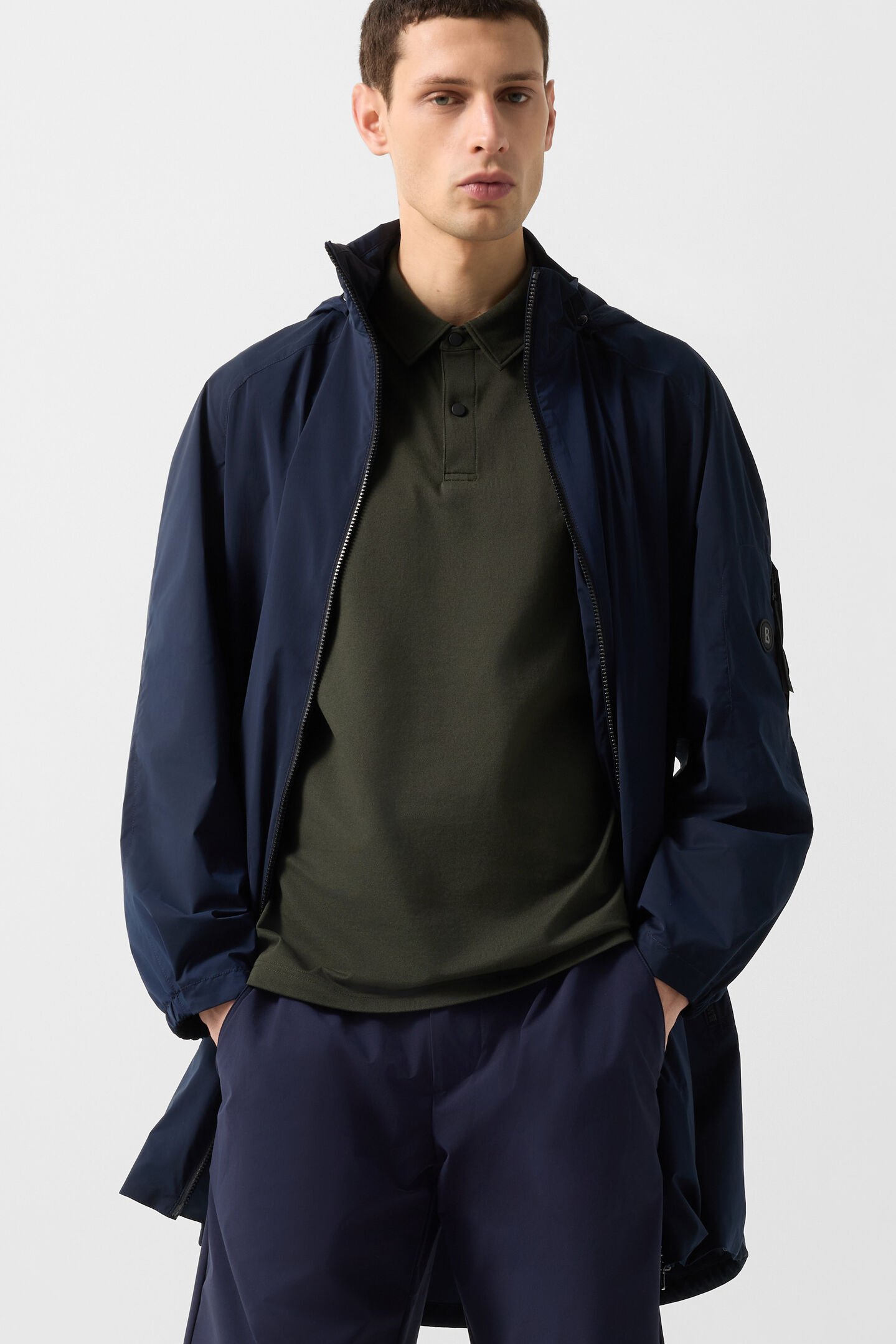 Polo-Shirt Timo Oliv-Gr&uuml;n