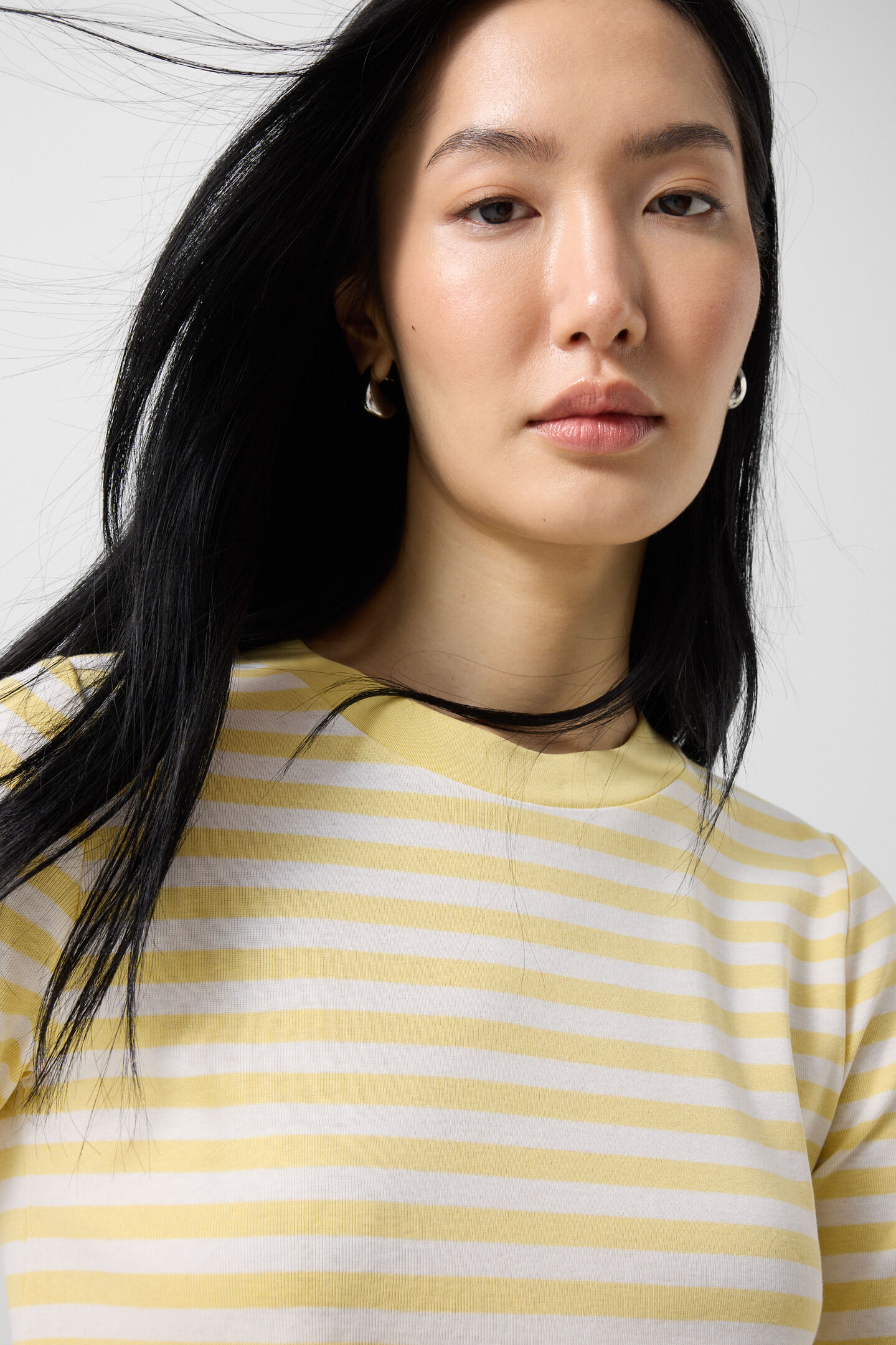 Nikini T-shirt Yellow/Off-White