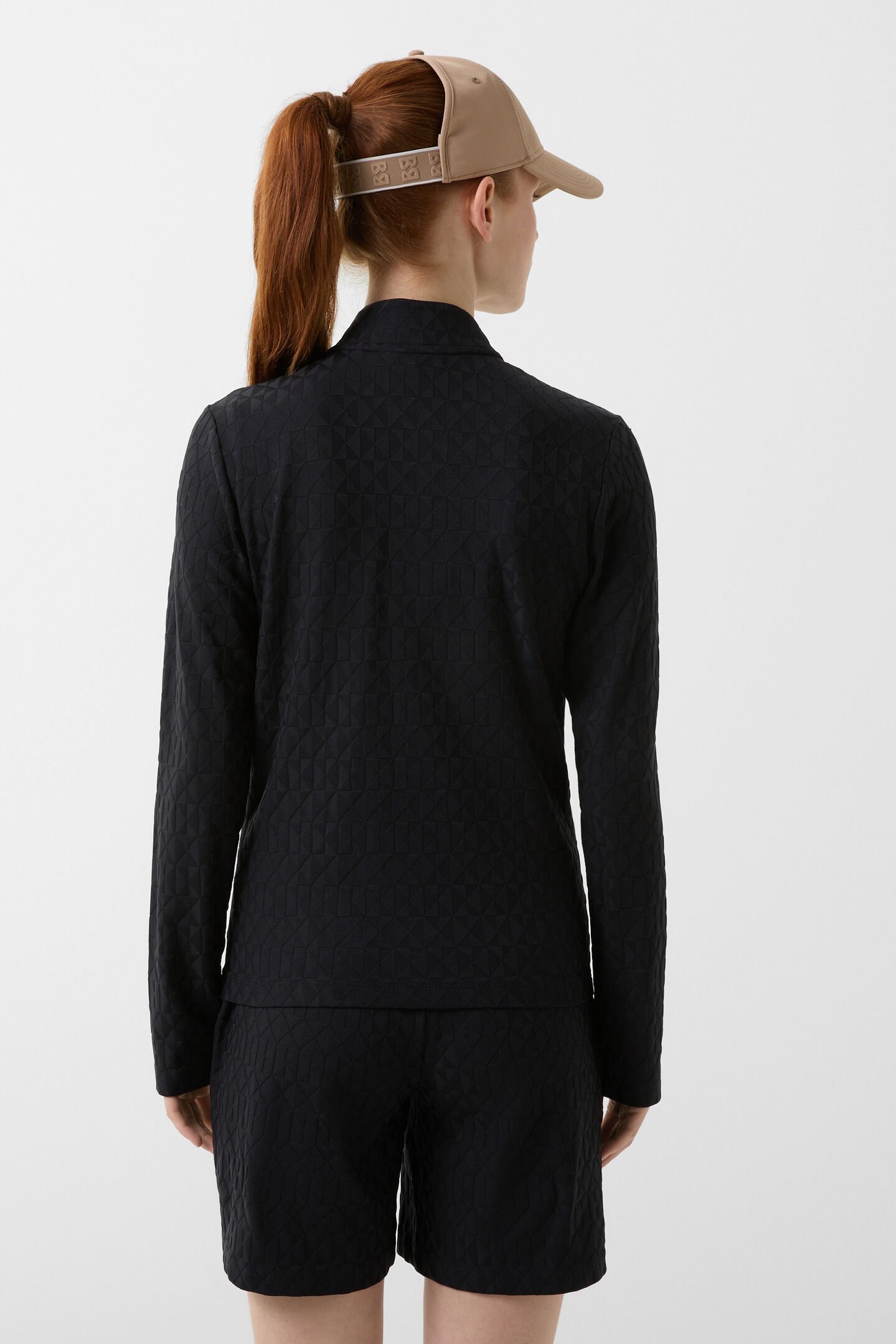 Ayla jersey jacket Black