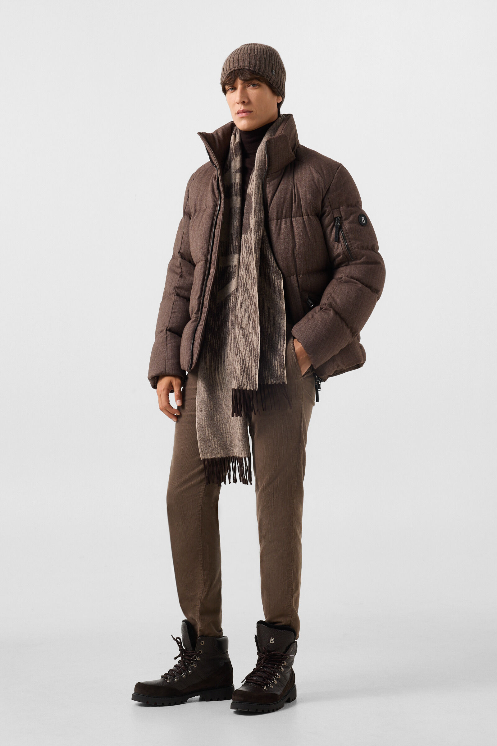 Jamy Down Jacket Brown