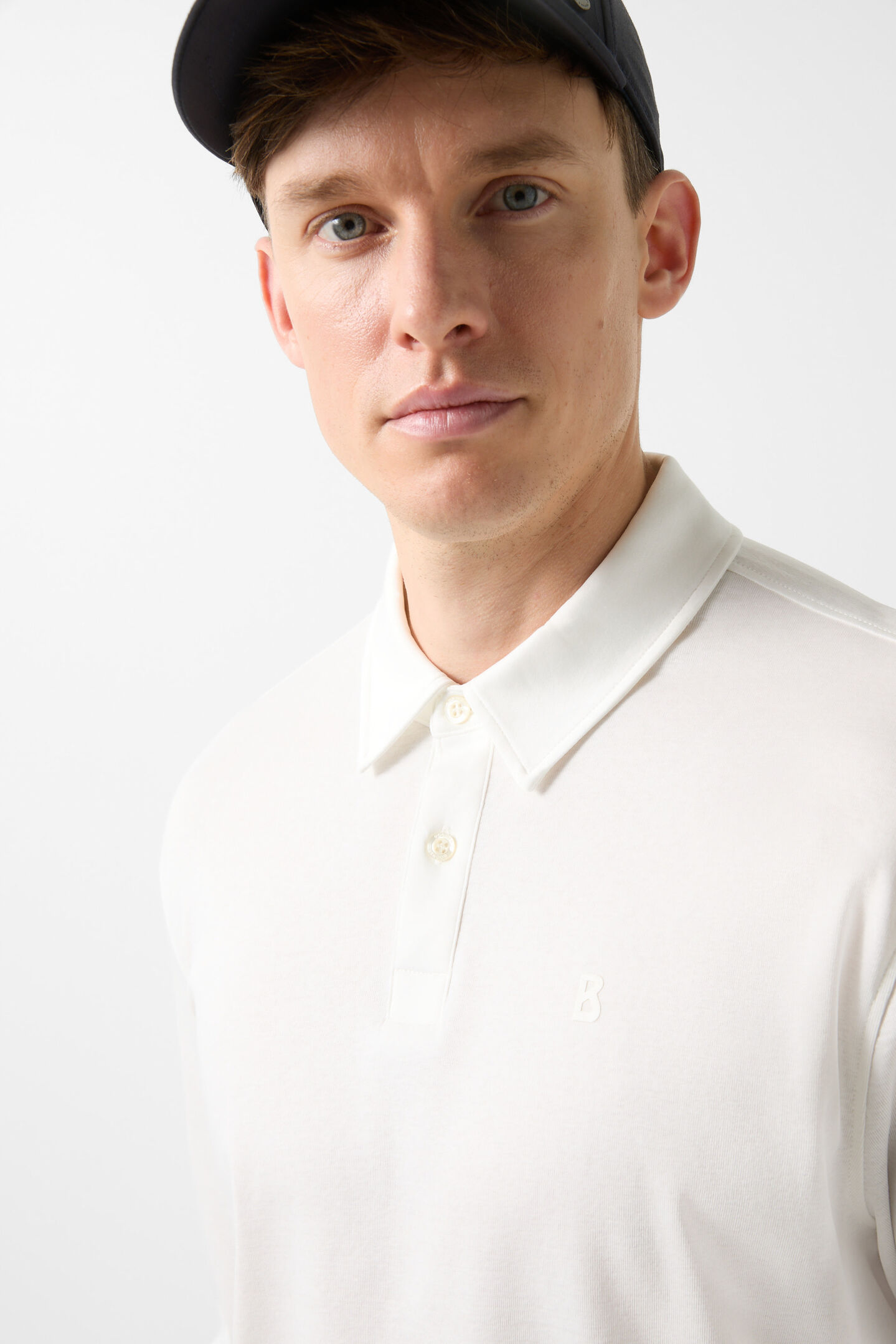 Mika Longsleeve polo shirt Off-white