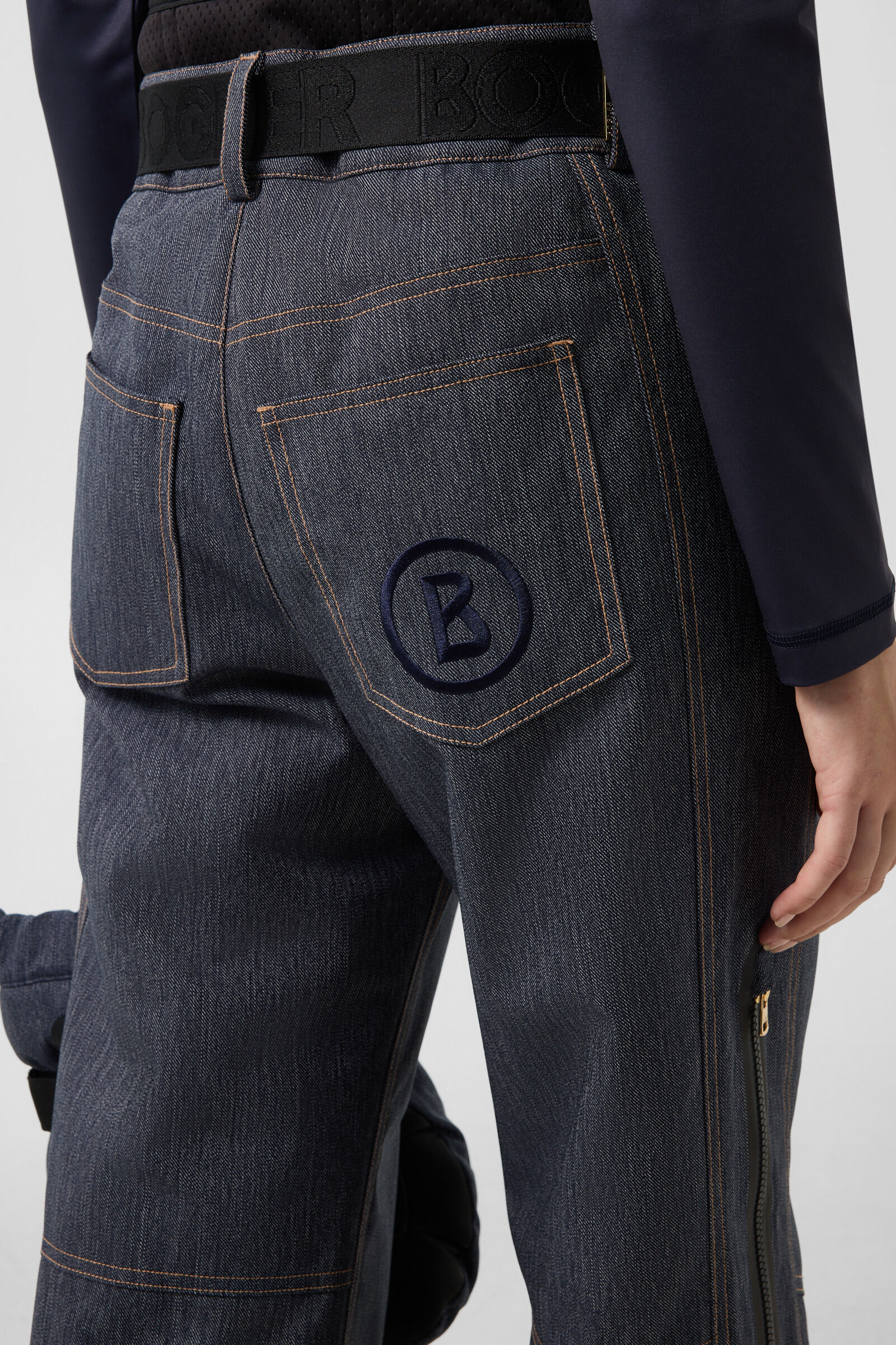 Klea denim ski trousers Denim Blue