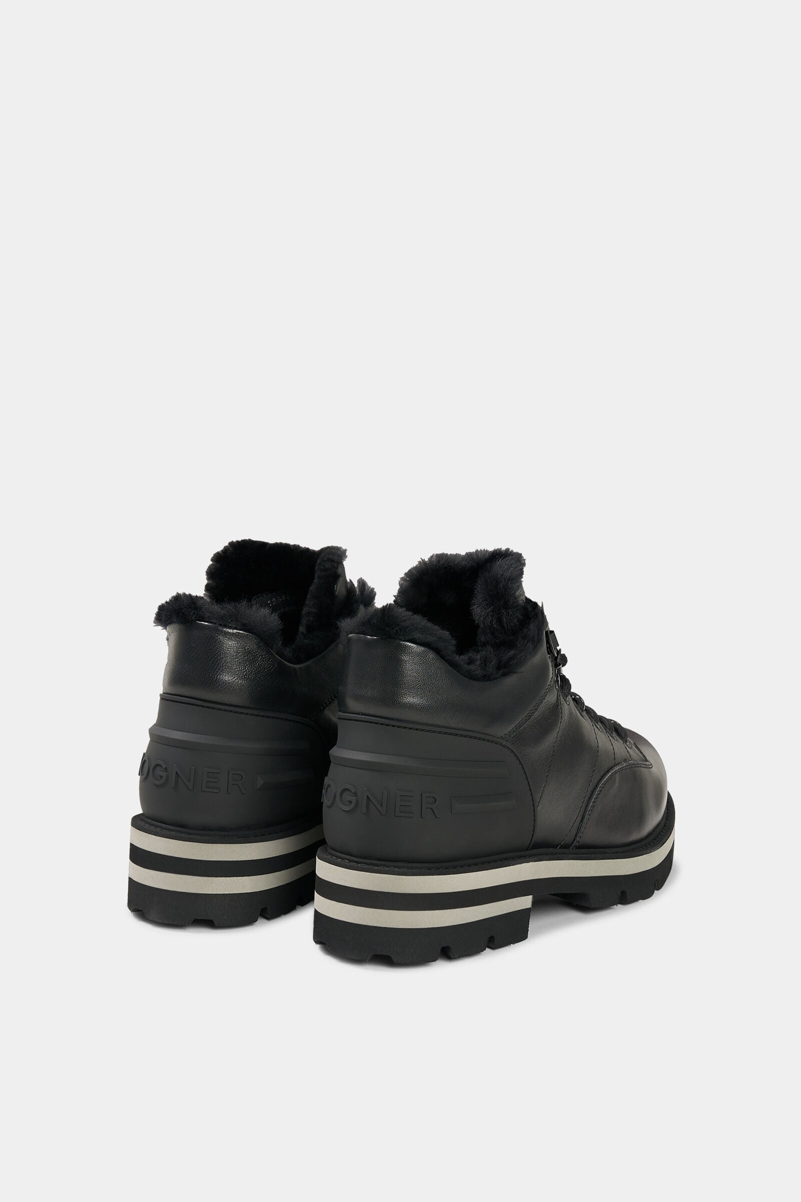 Lace-up Boots Courchevel Black