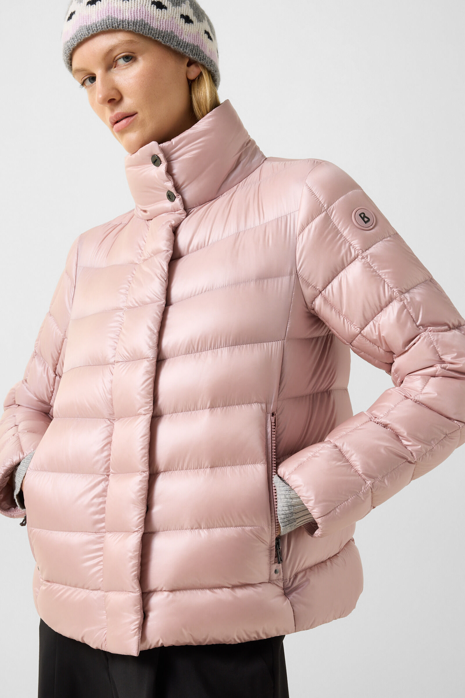 Marcy down jacket Ros&eacute;