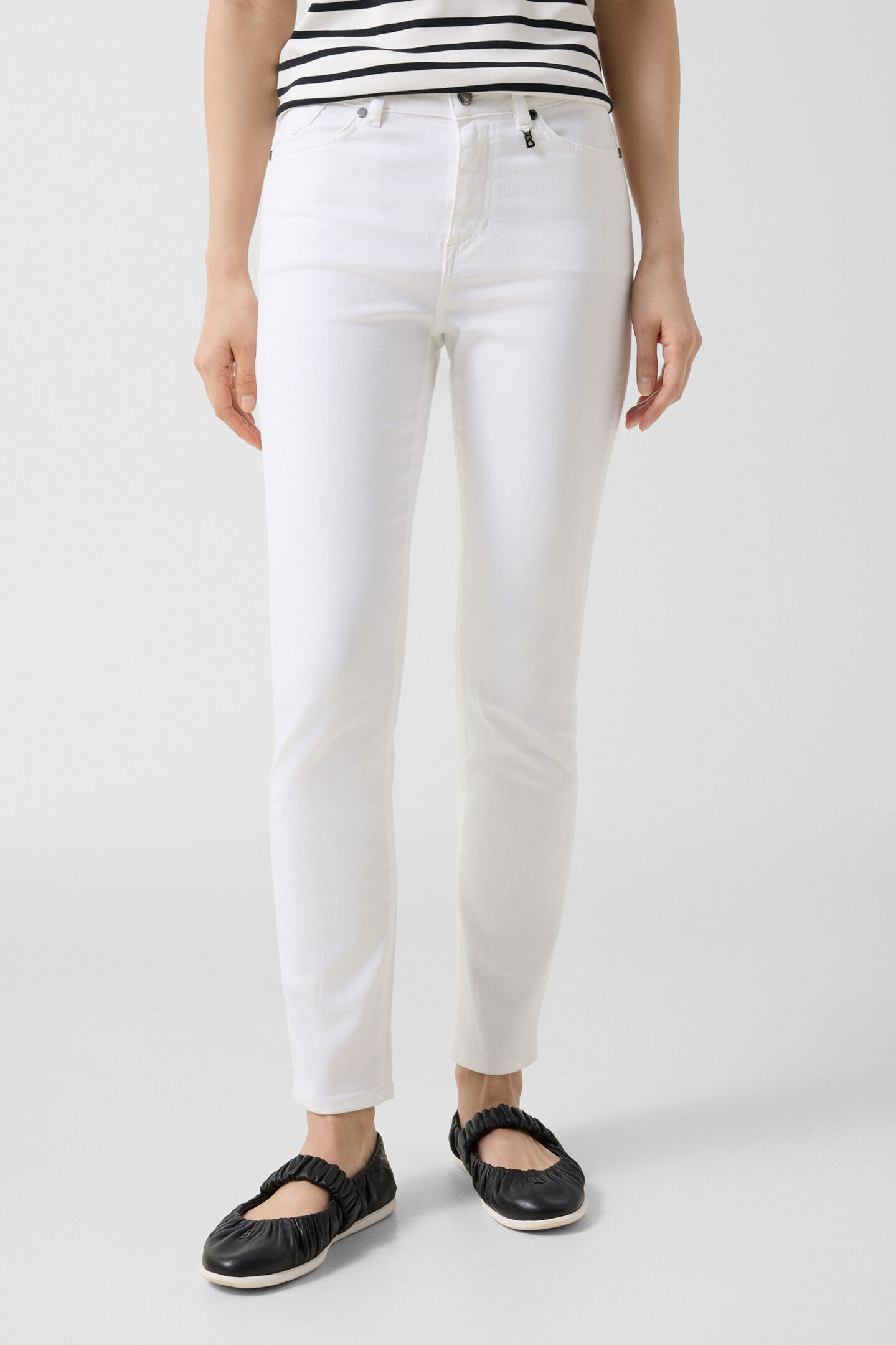 7/8 slim fit jeans Julie White