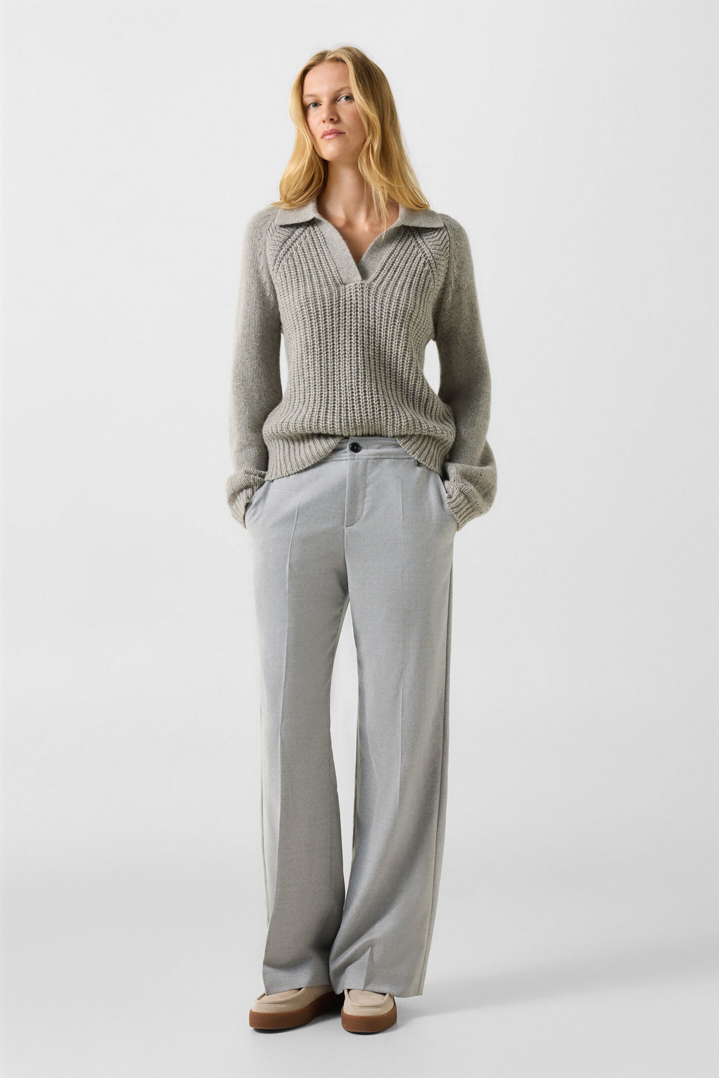 Jordy Yak Jumper Light grey