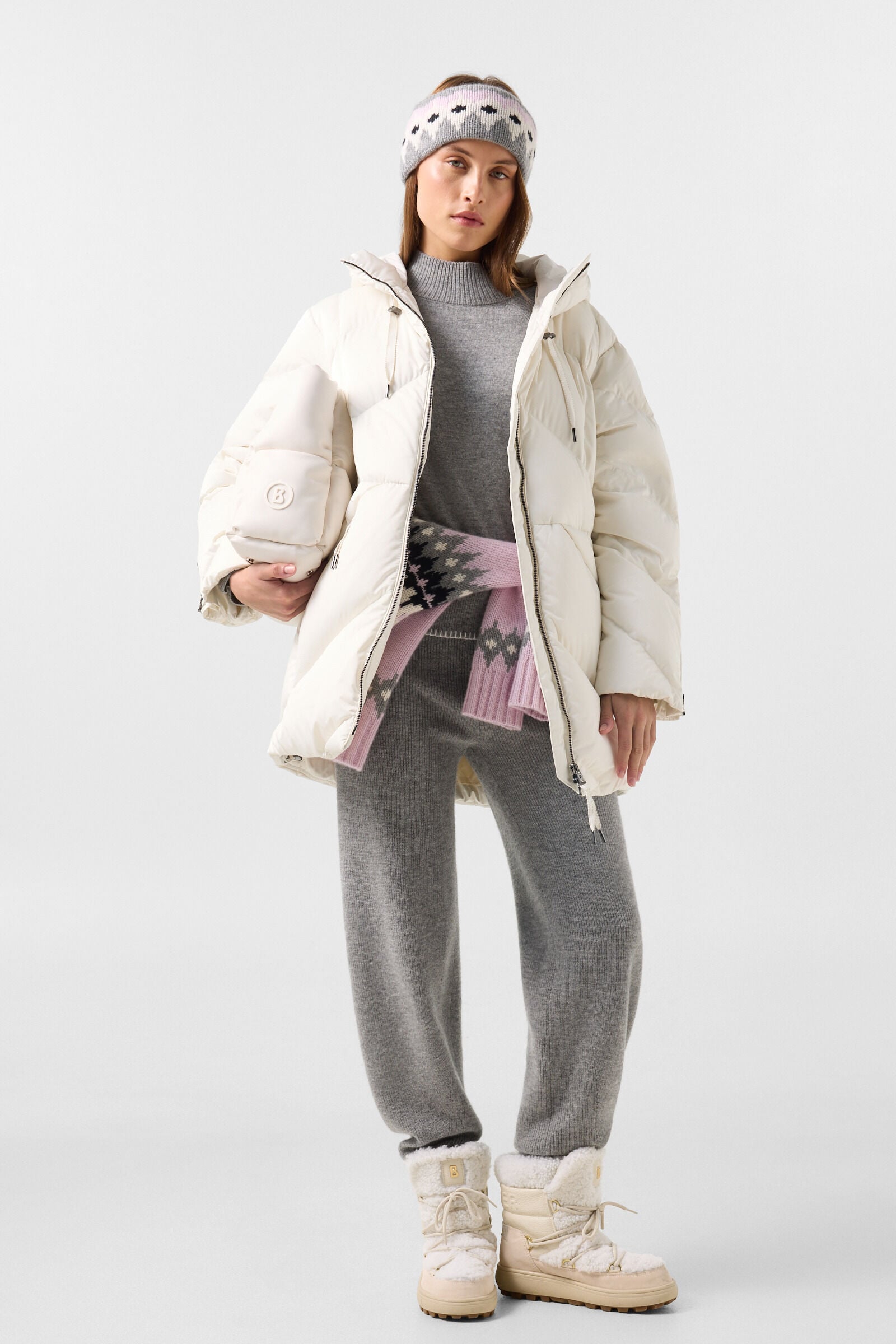 Glenda Down Parka Off-White