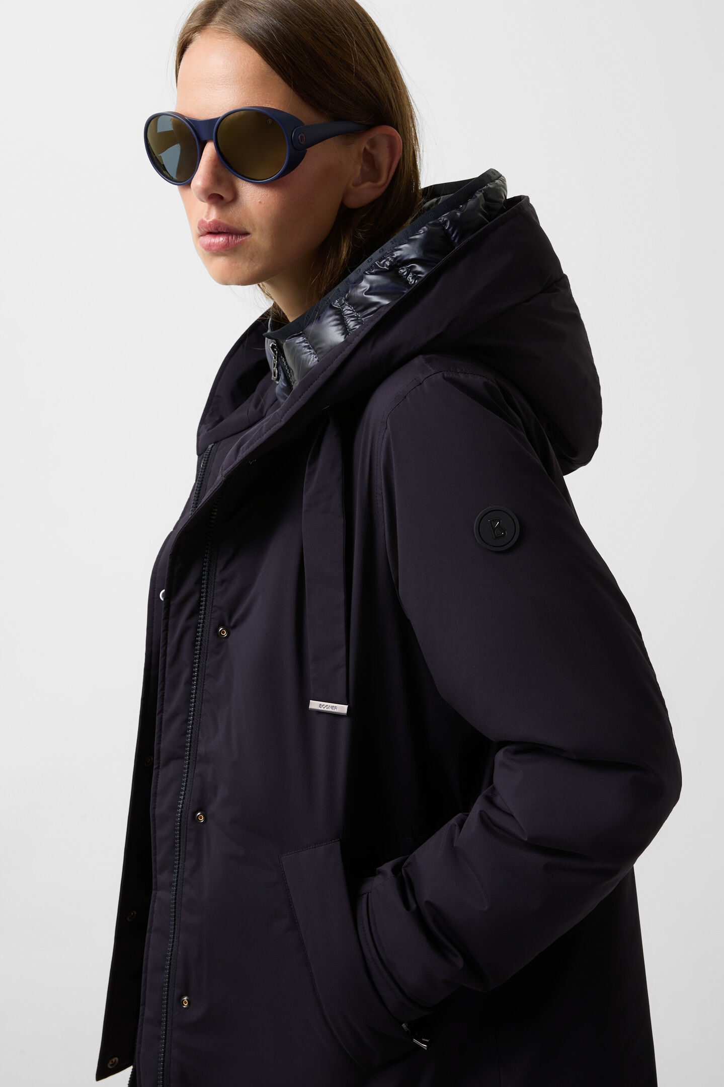 Kurzmantel Kaja Navy-Blau