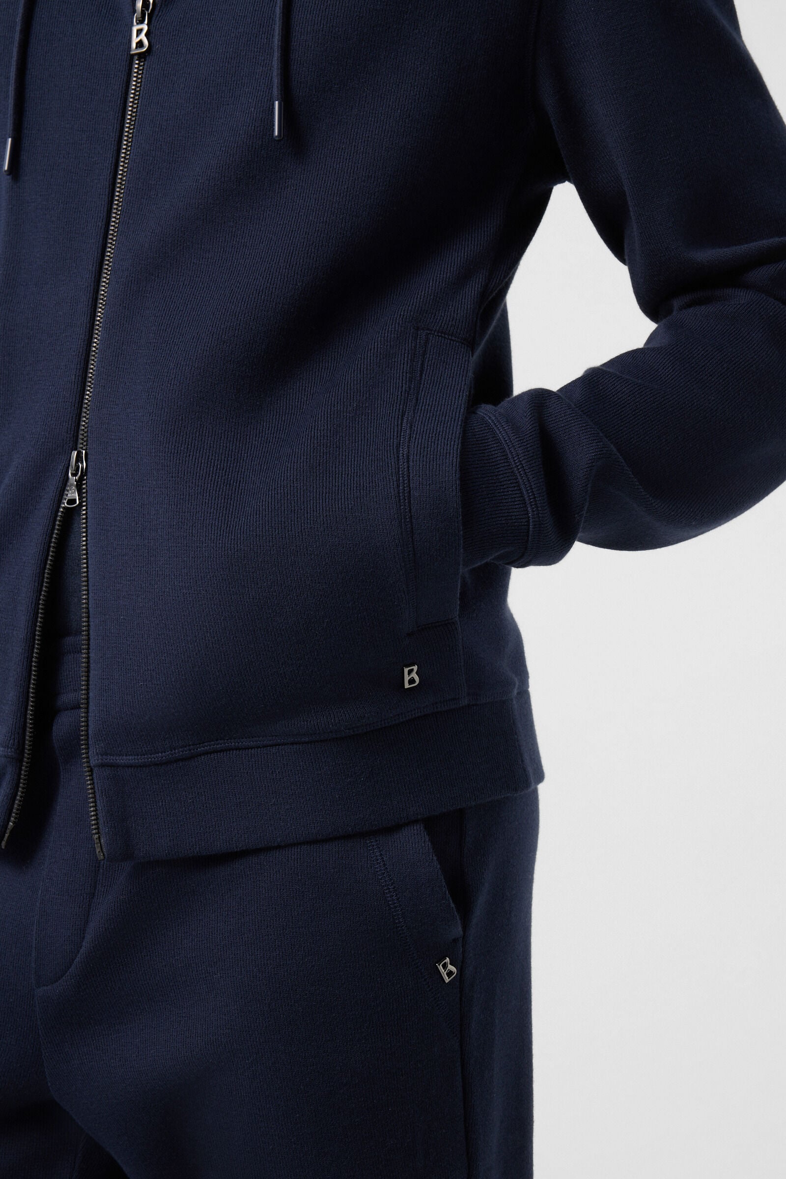 Knit jacket Laros Navy blue
