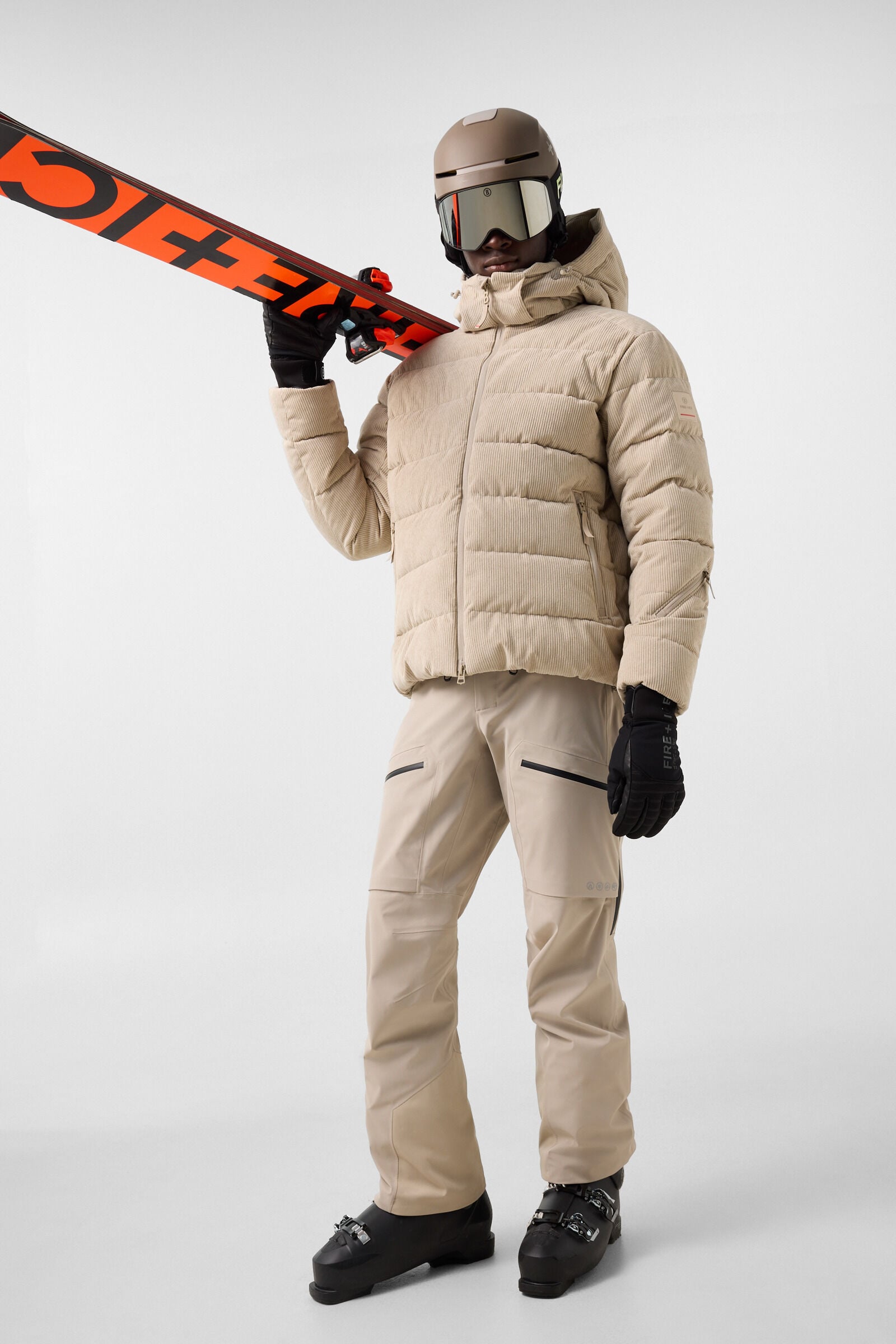 Solomun ski trousers Beige