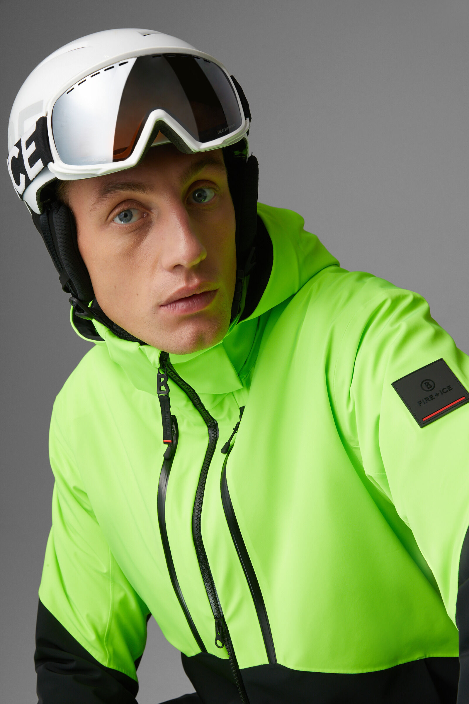 Green and black new arrivals ski jacket
