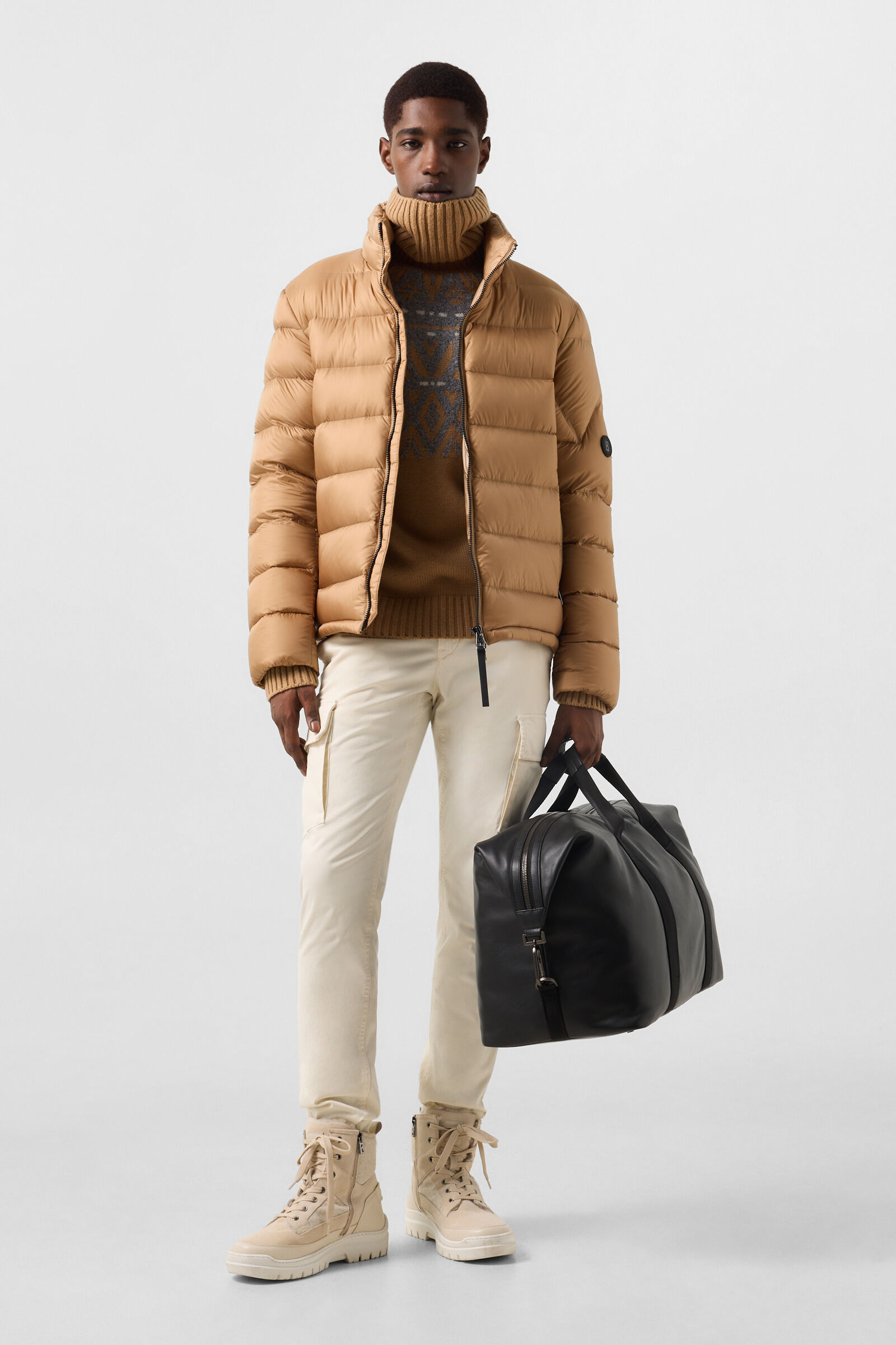 Daunenjacke Hugh Camel