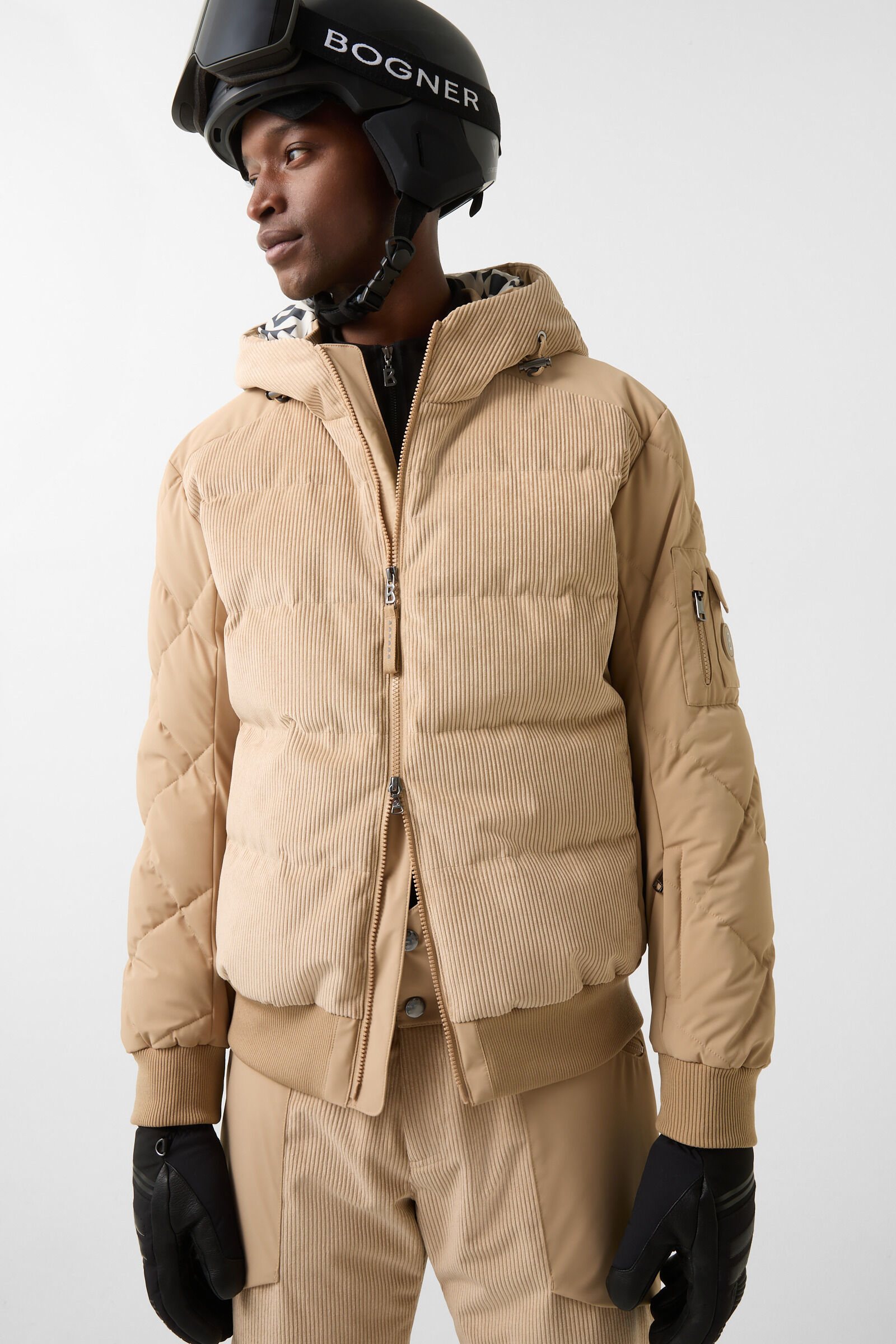 BOGNER Sport Corey Corduroy ski jacket for men