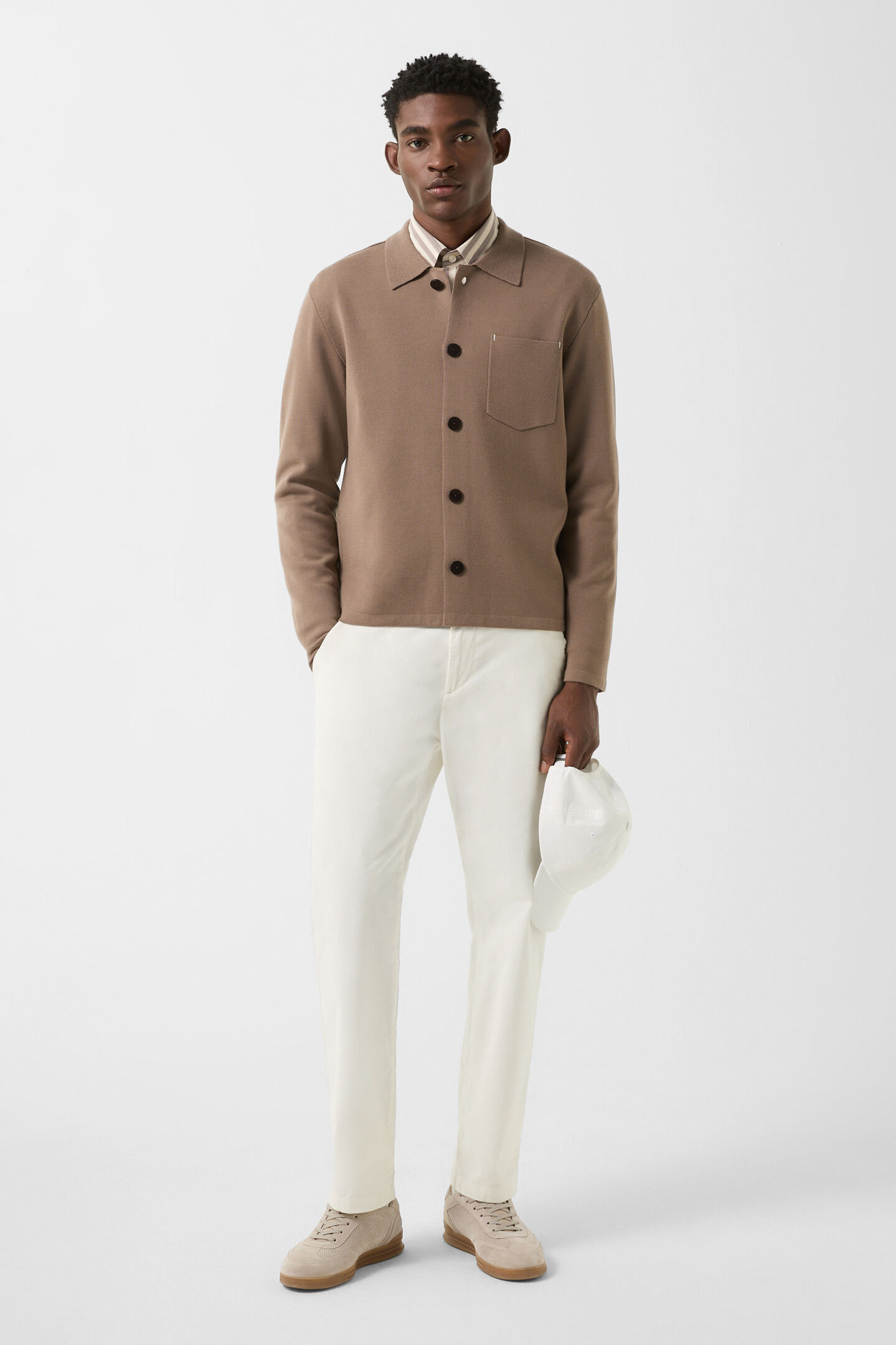 Strickjacke Olaf Mud