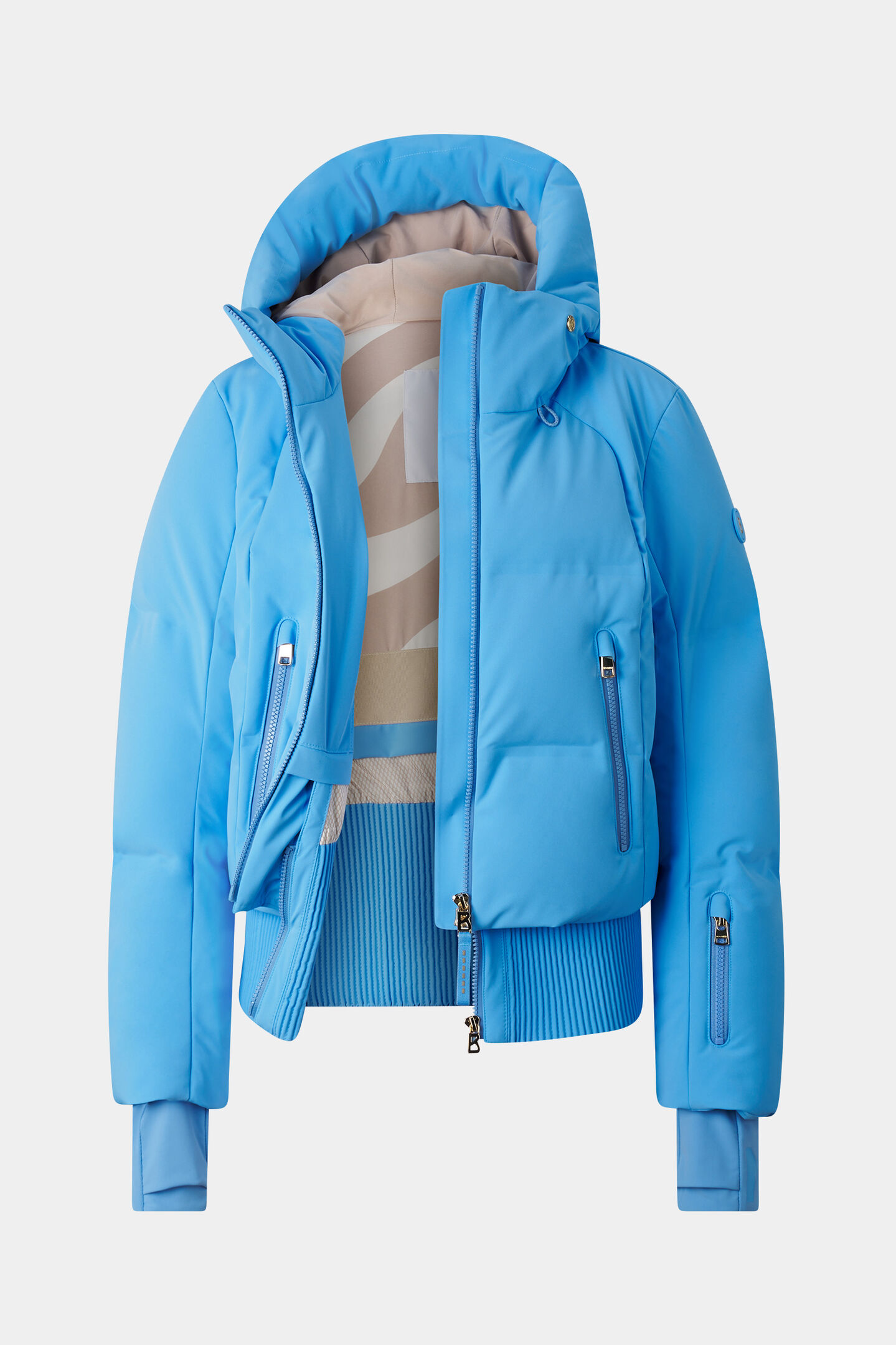 Dea Down Ski Jacket Cyan-blue
