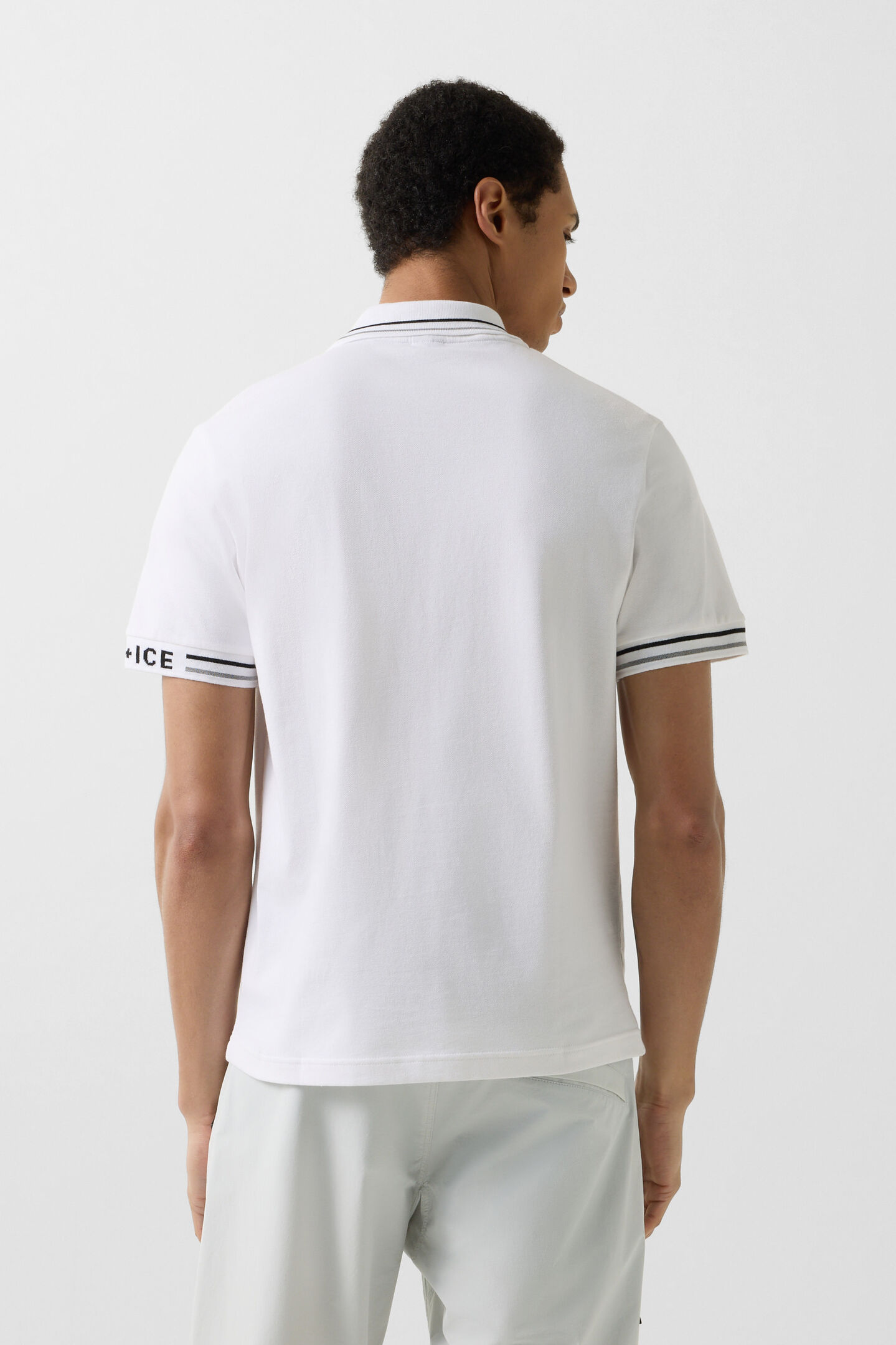 Polo-Shirt Arjan Wei&szlig;