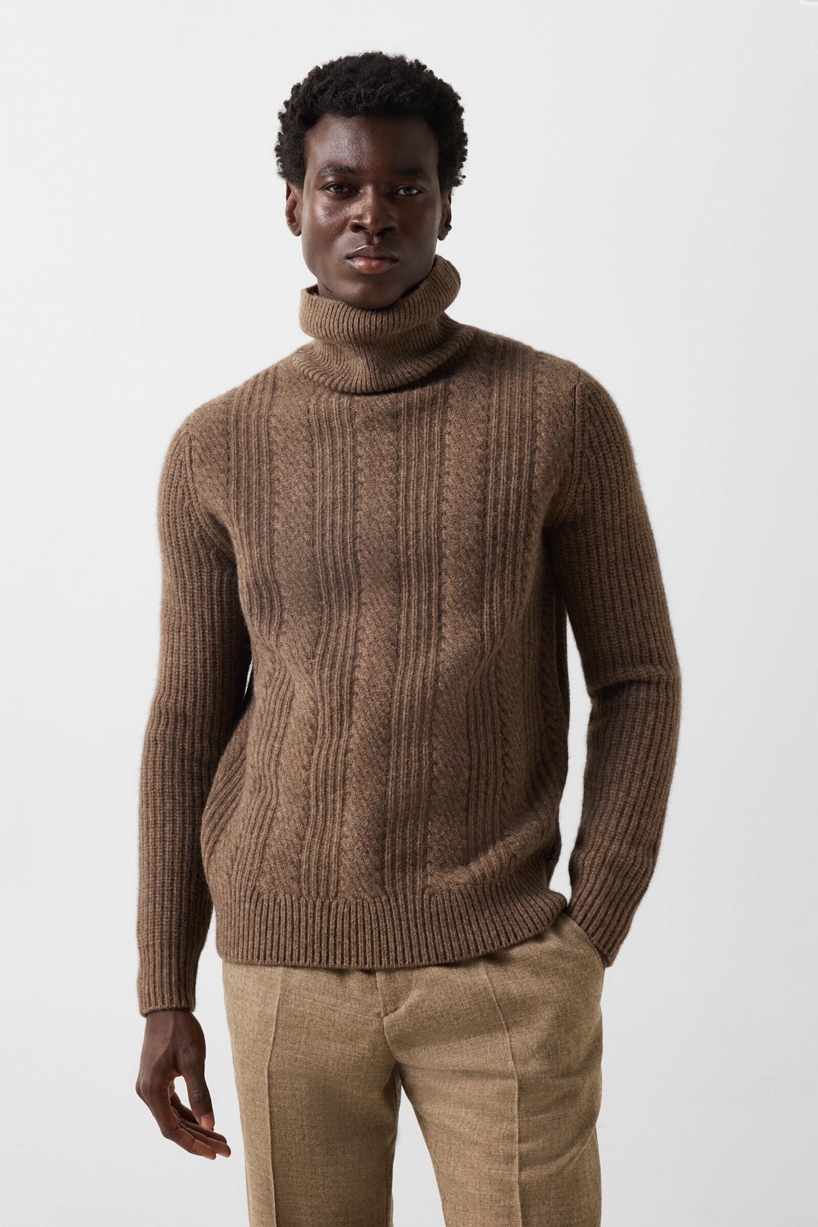 Eros Yak Jumper Brown