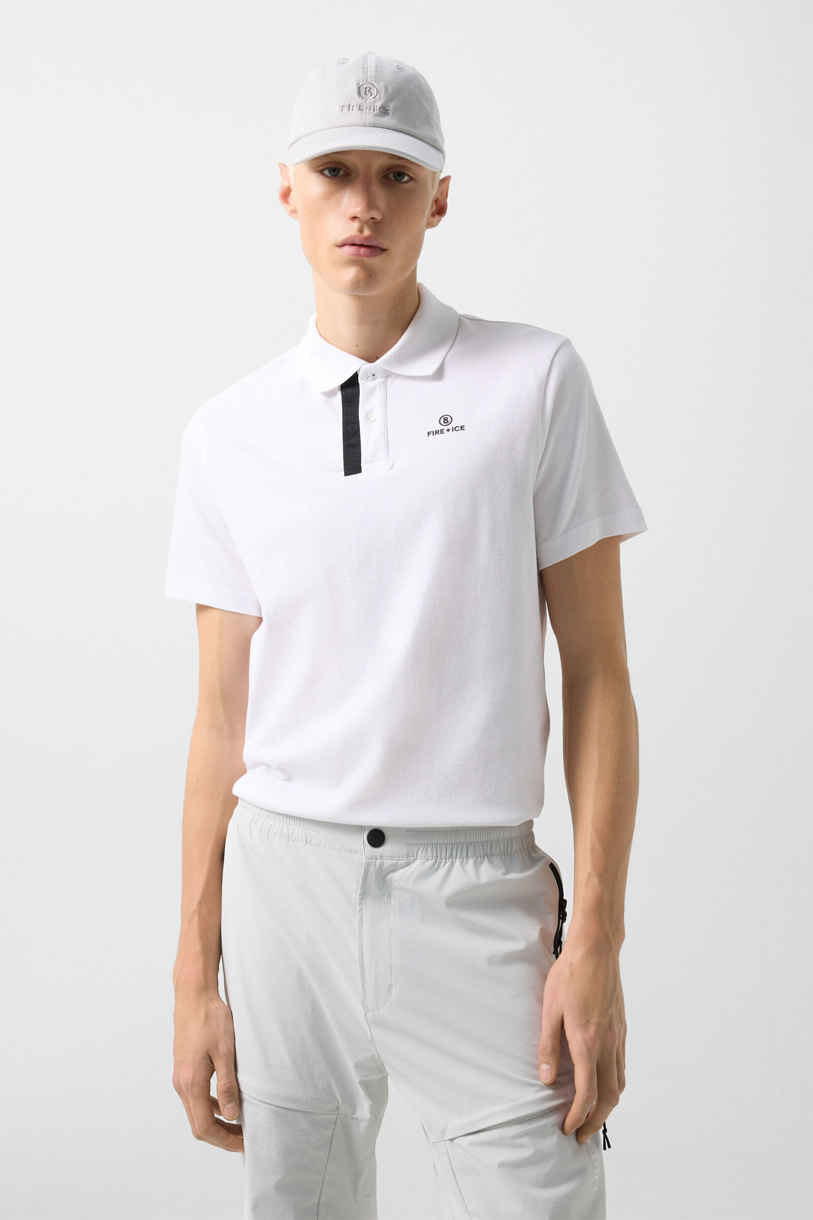 Polo-Shirt Ramon Wei&szlig;