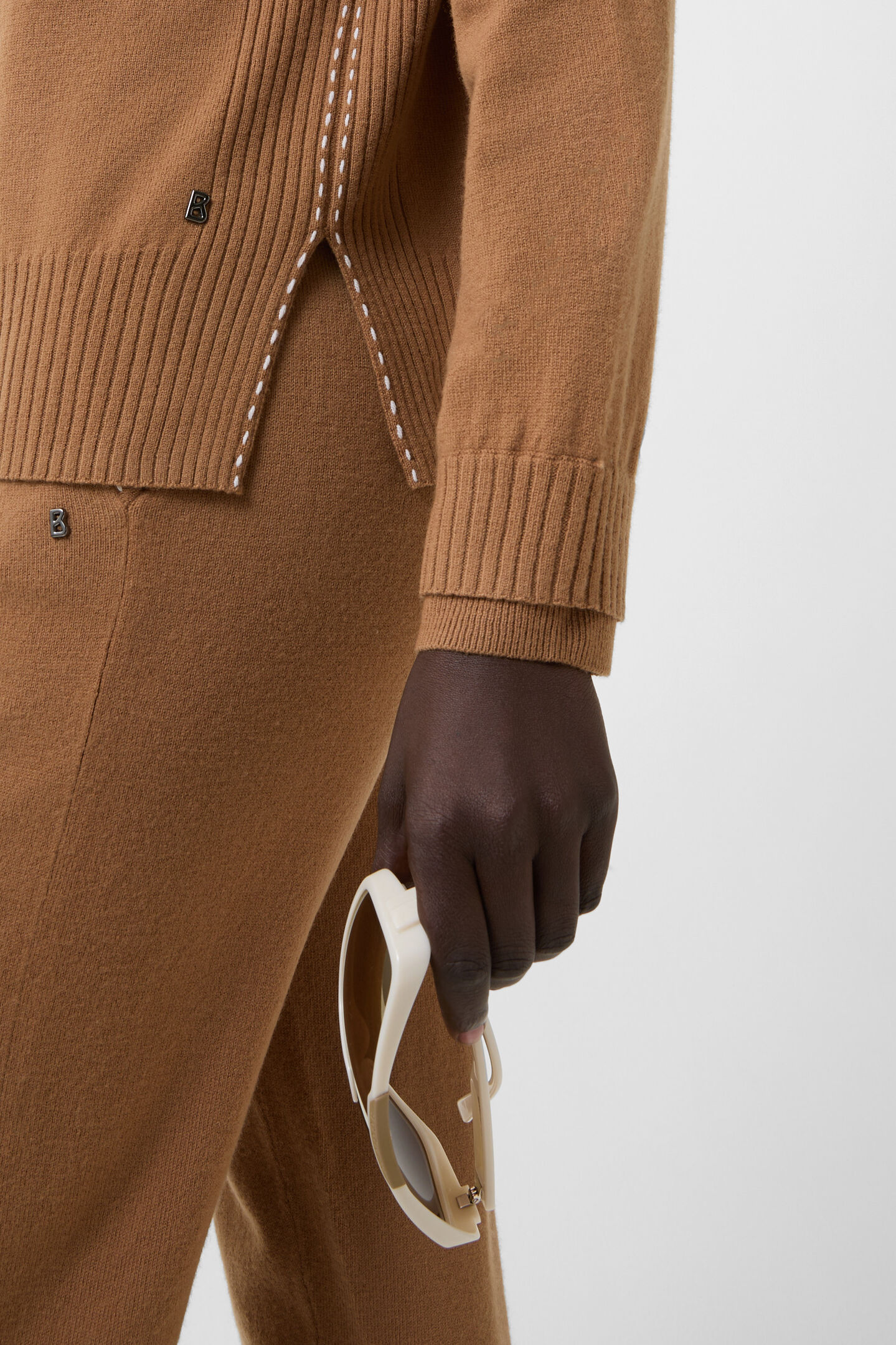 Lysanne virgin wool jumper Hazel
