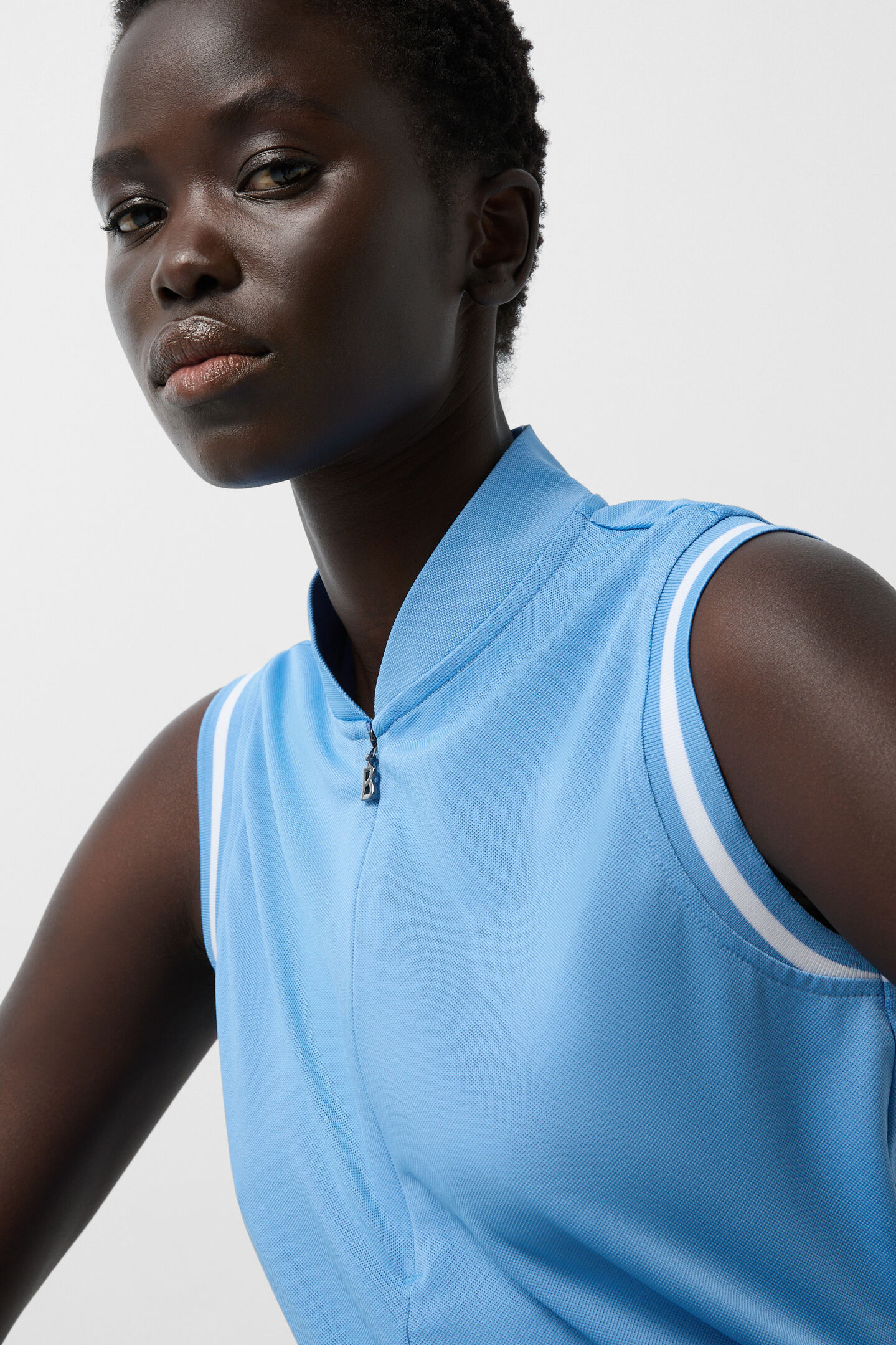 Functional top Evi Light blue