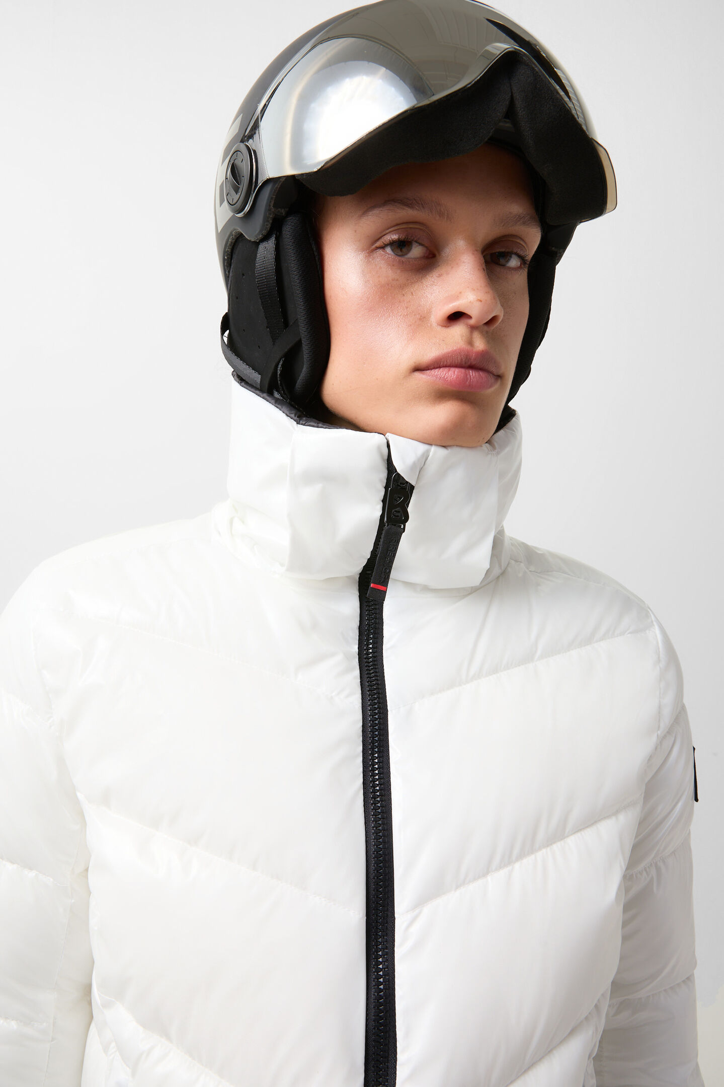 Ski-Steppjacke Saelly Weiß