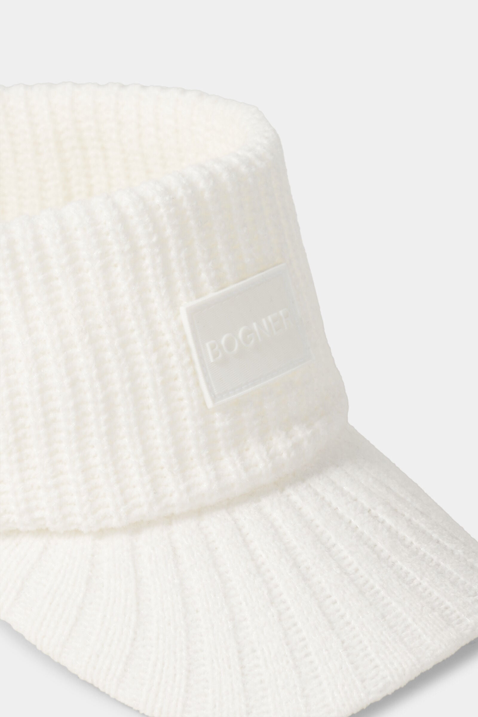 Tessie Knitted Visor Off-White