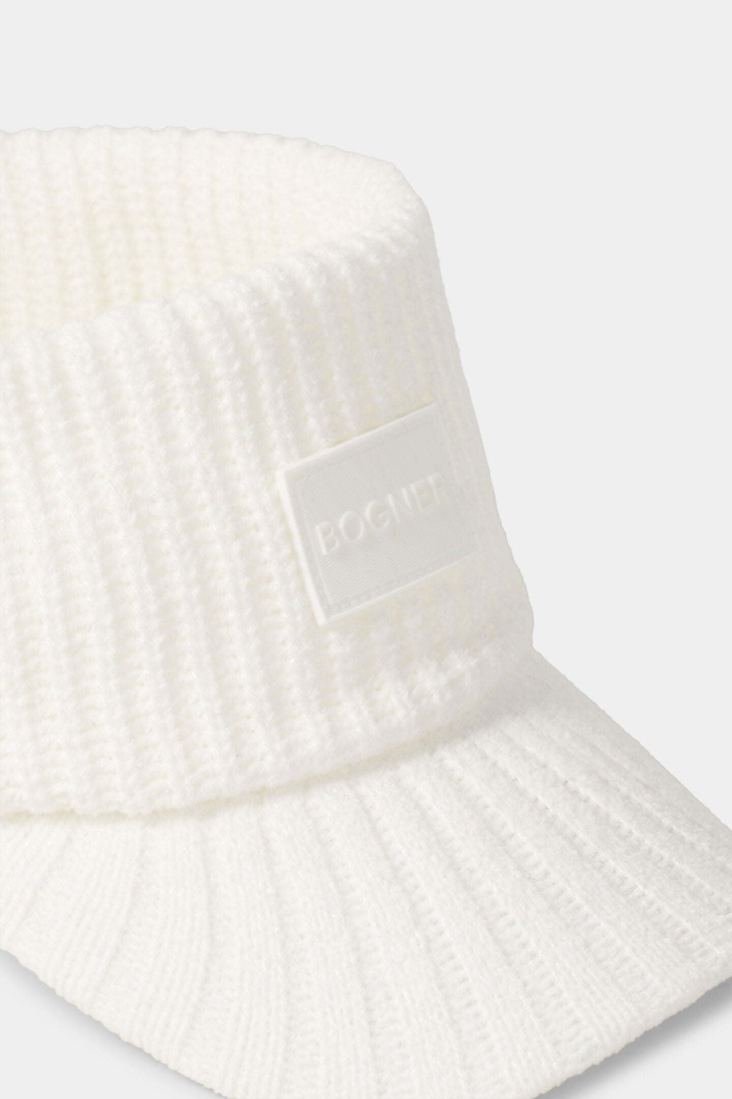 Tessie Knitted Visor Off-White