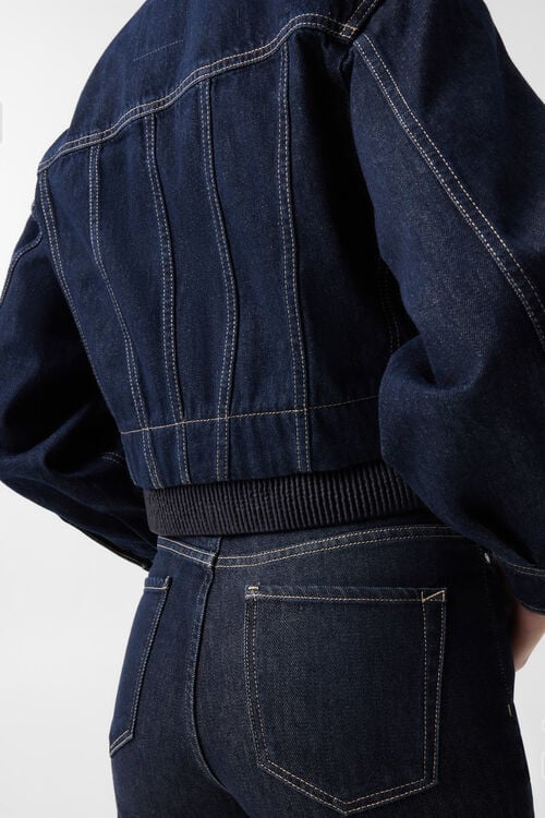 Jeansjacke Panya Dark Denim Blue