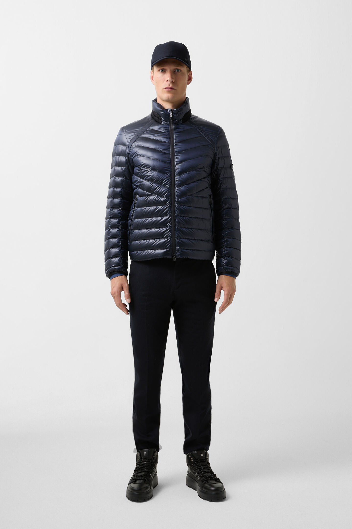 Liman quilted jacket Navy blue