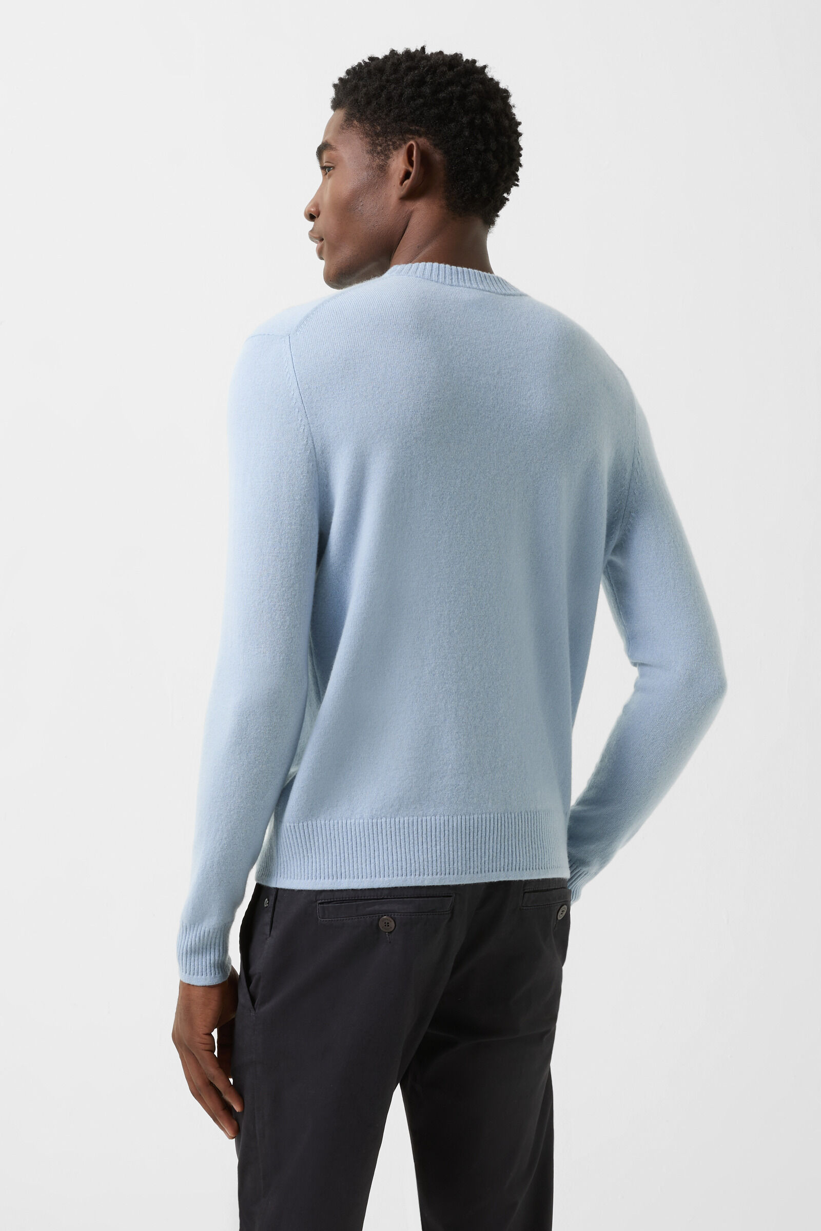 Brendon cashmere sweater Light blue