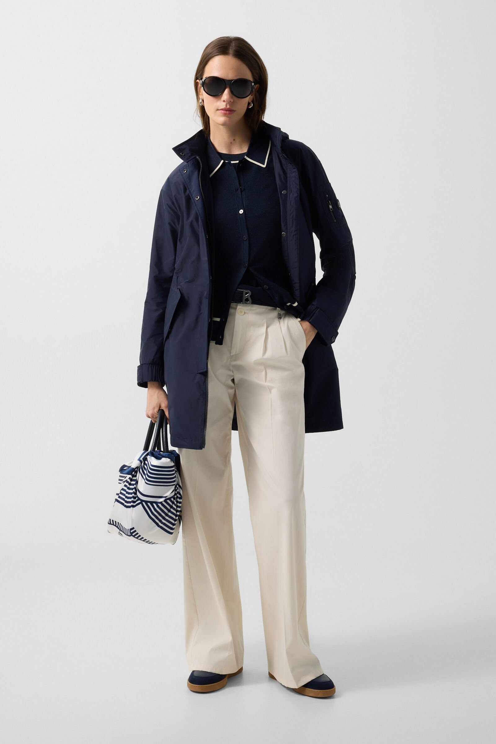 Parka Zofia Navy-Blau