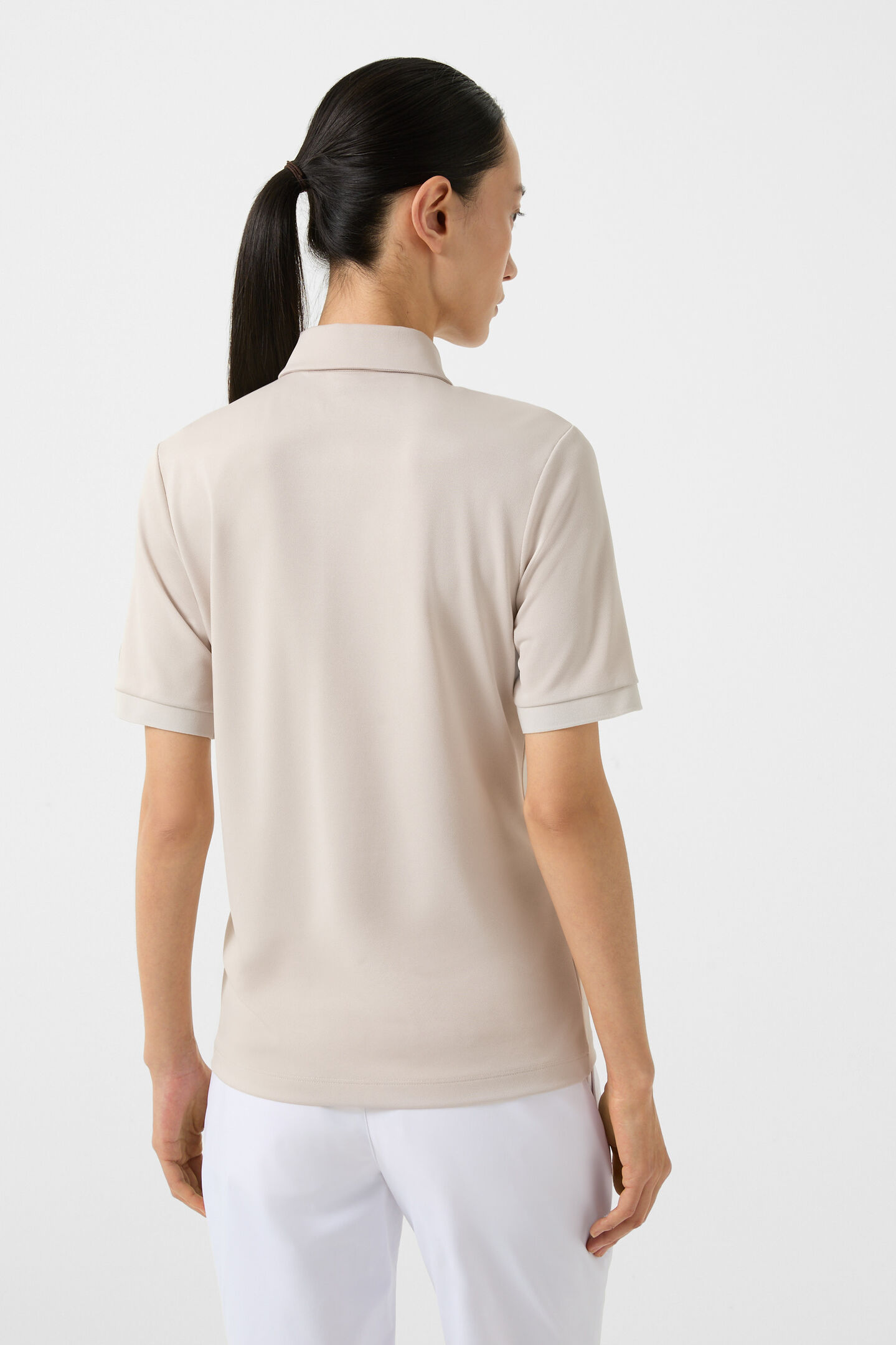Danielle functional short-sleeved top Sand