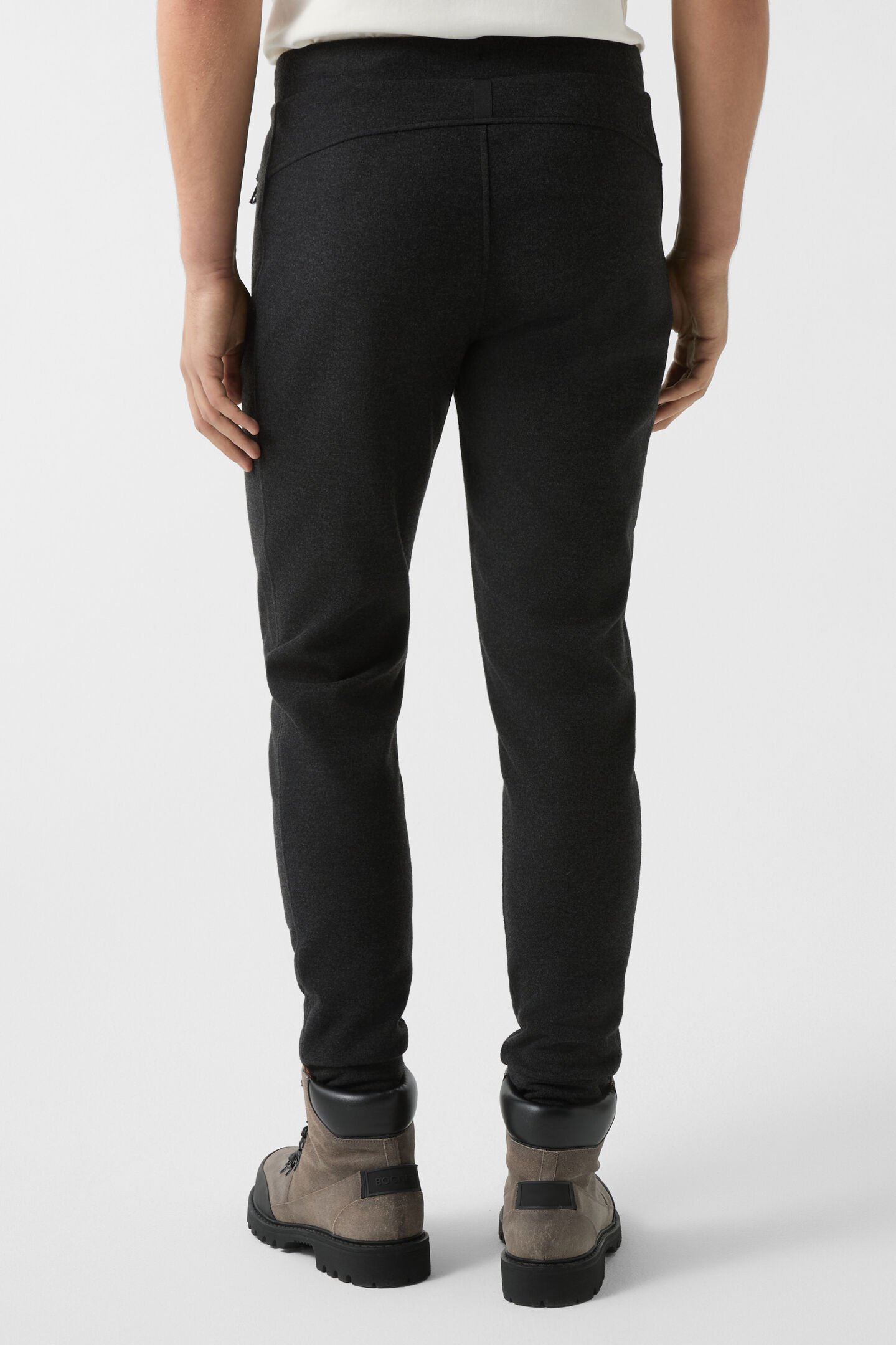 Bono flannel jogging trousers Anthracite