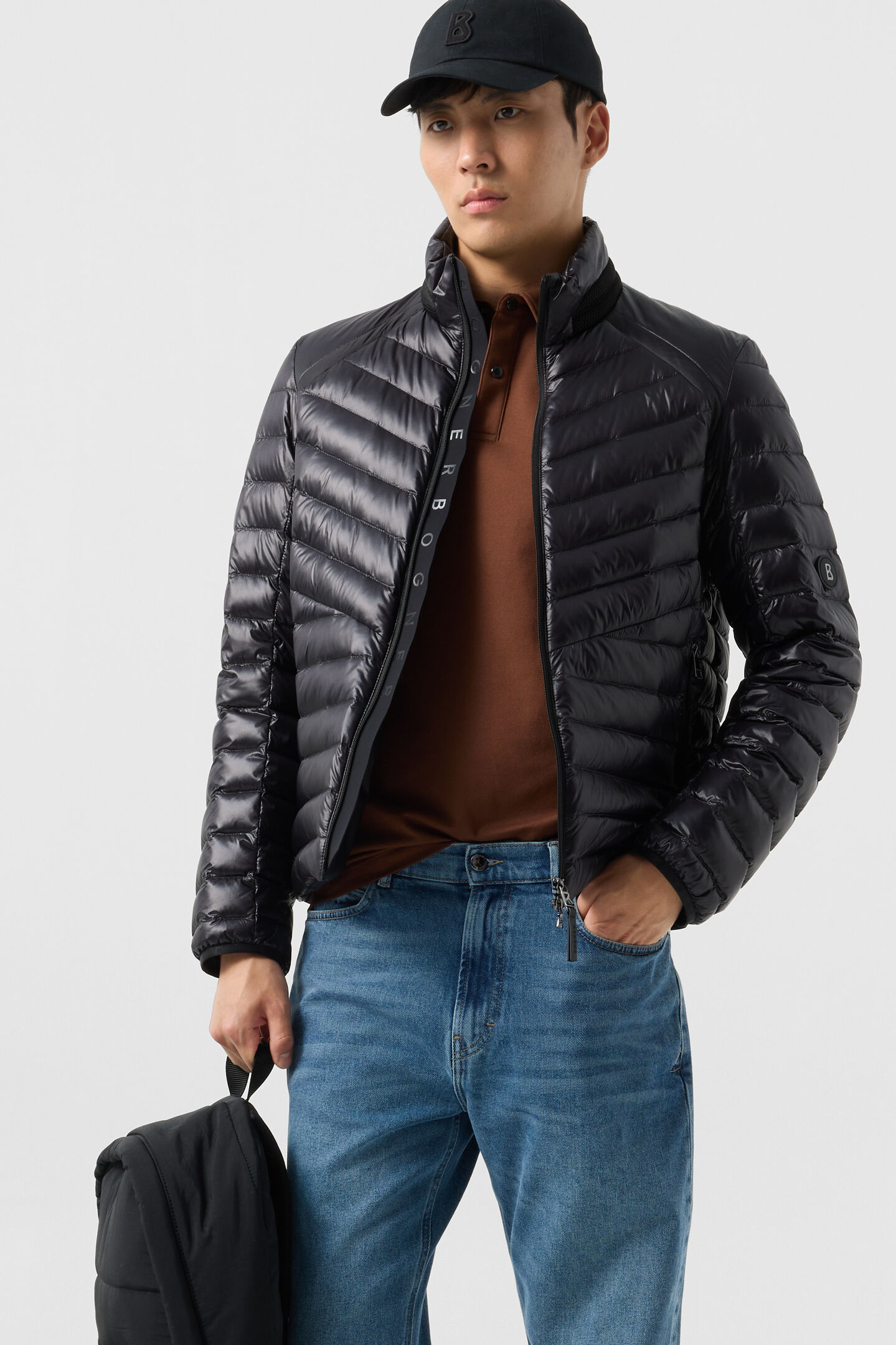 Liman lightweight down jacket Black