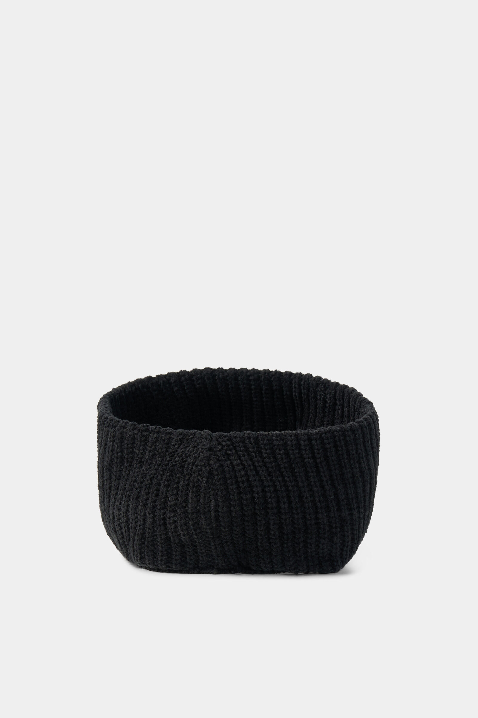 Tessie Knitted Visor Black