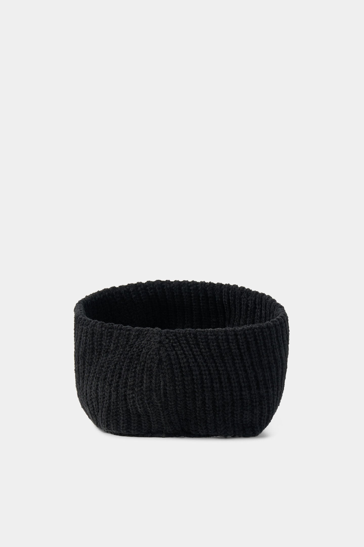 Tessie Knitted Visor Black
