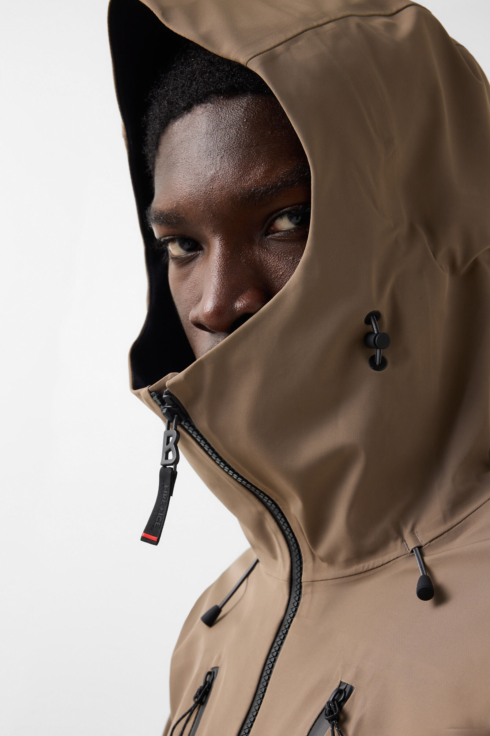 Skijacke Piaro Taupe/Navy