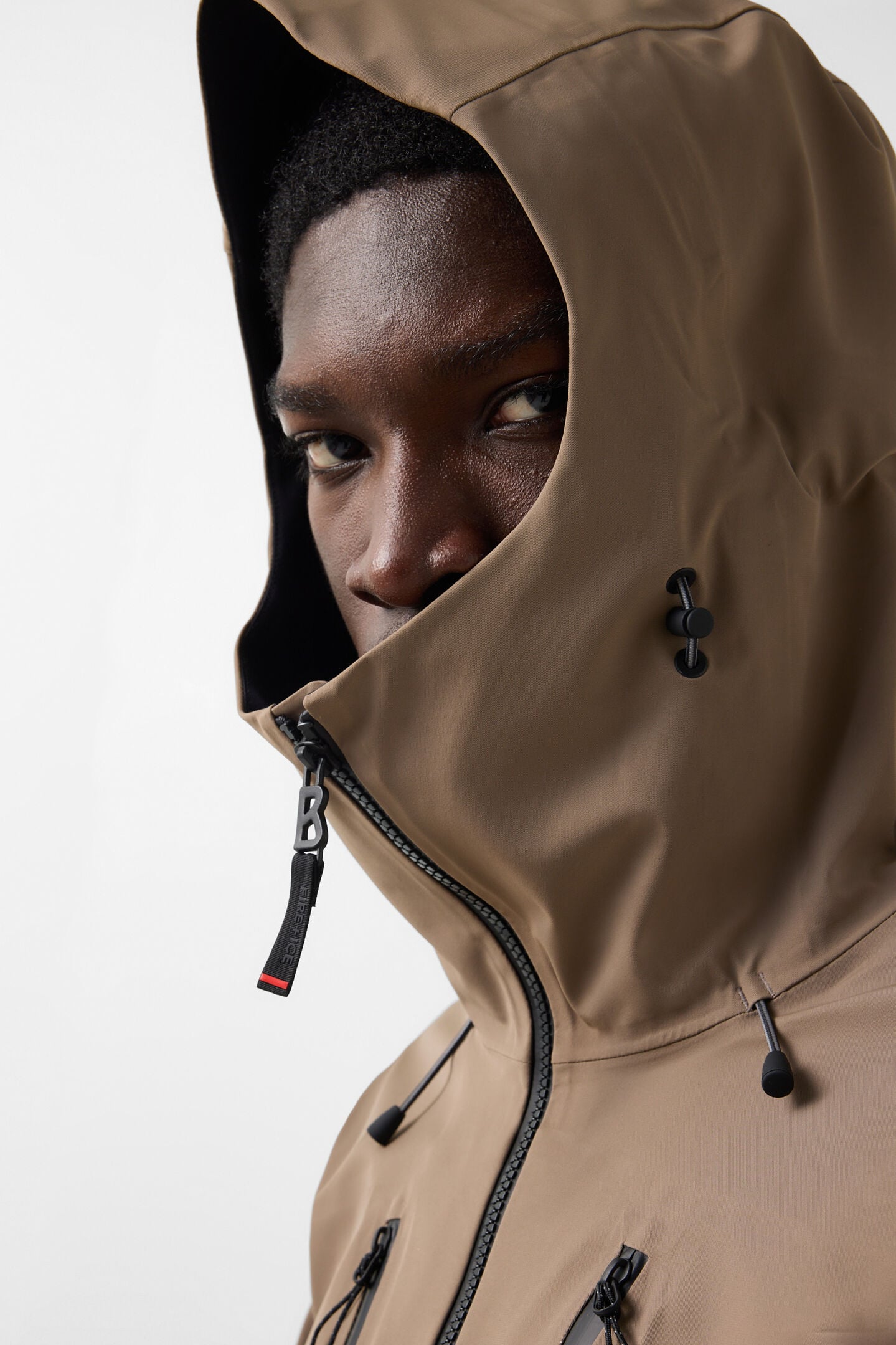 Skijacke Piaro Taupe/Navy