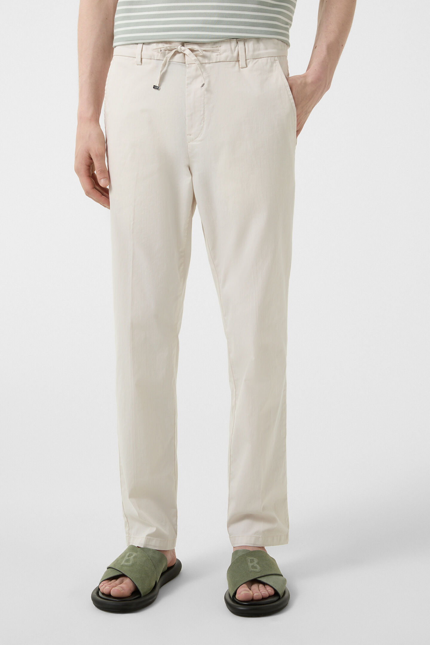 Chino Riley Bedrijf Crème