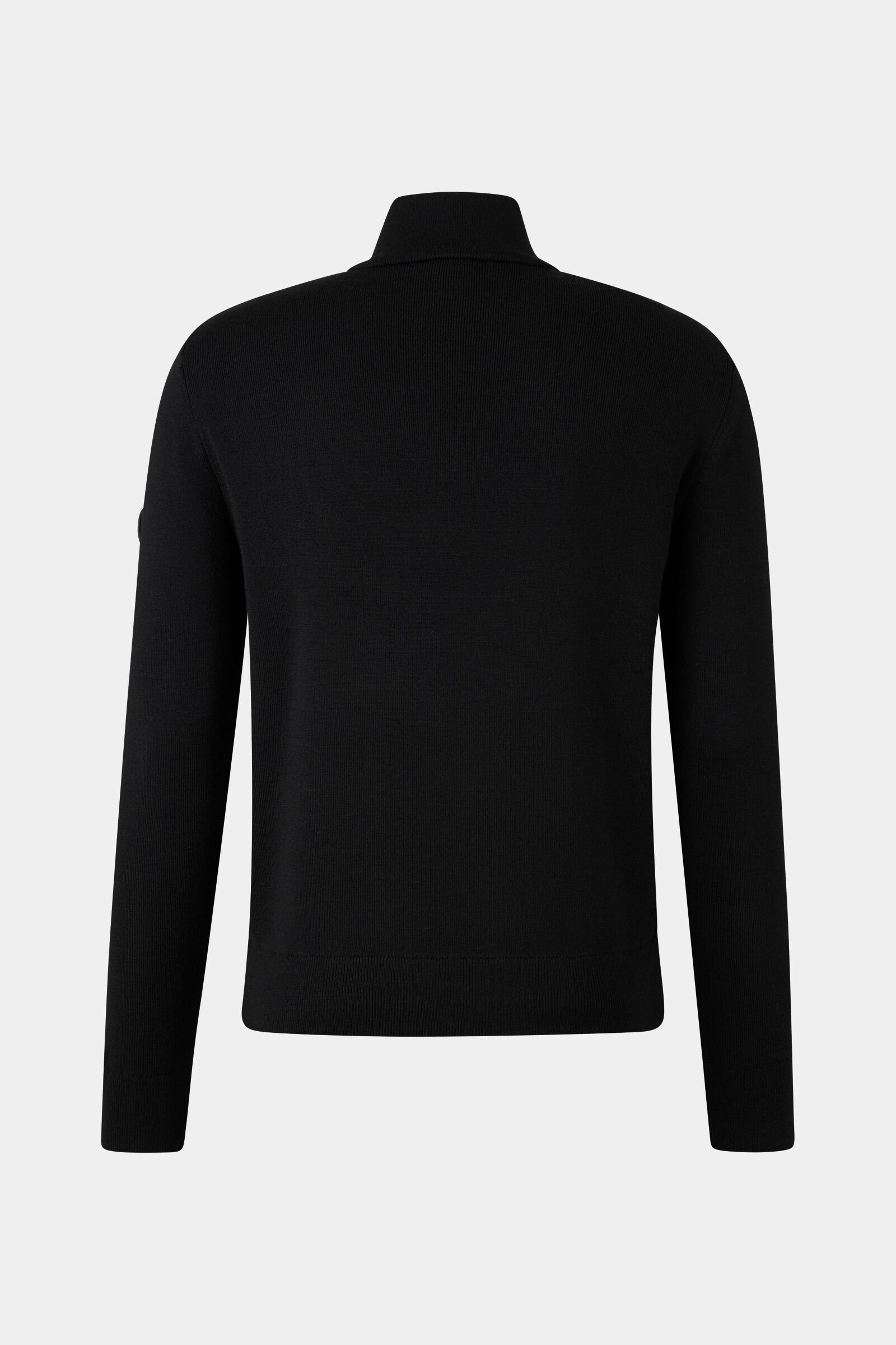 Zisco hybrid knit jacket Black