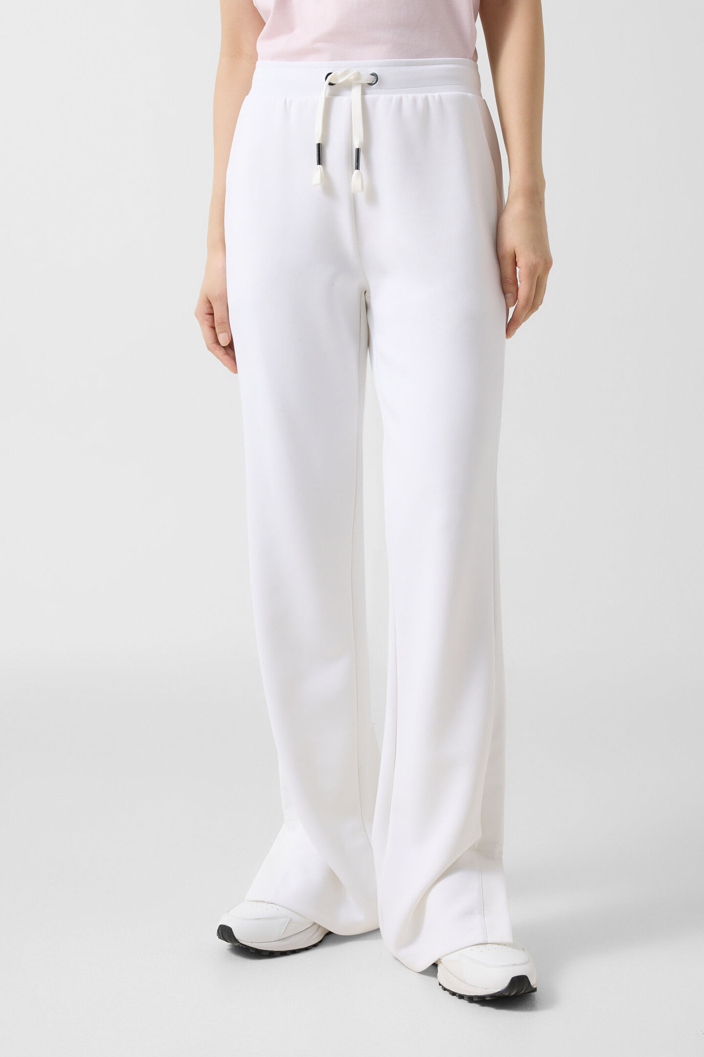 Joggers Blanca White