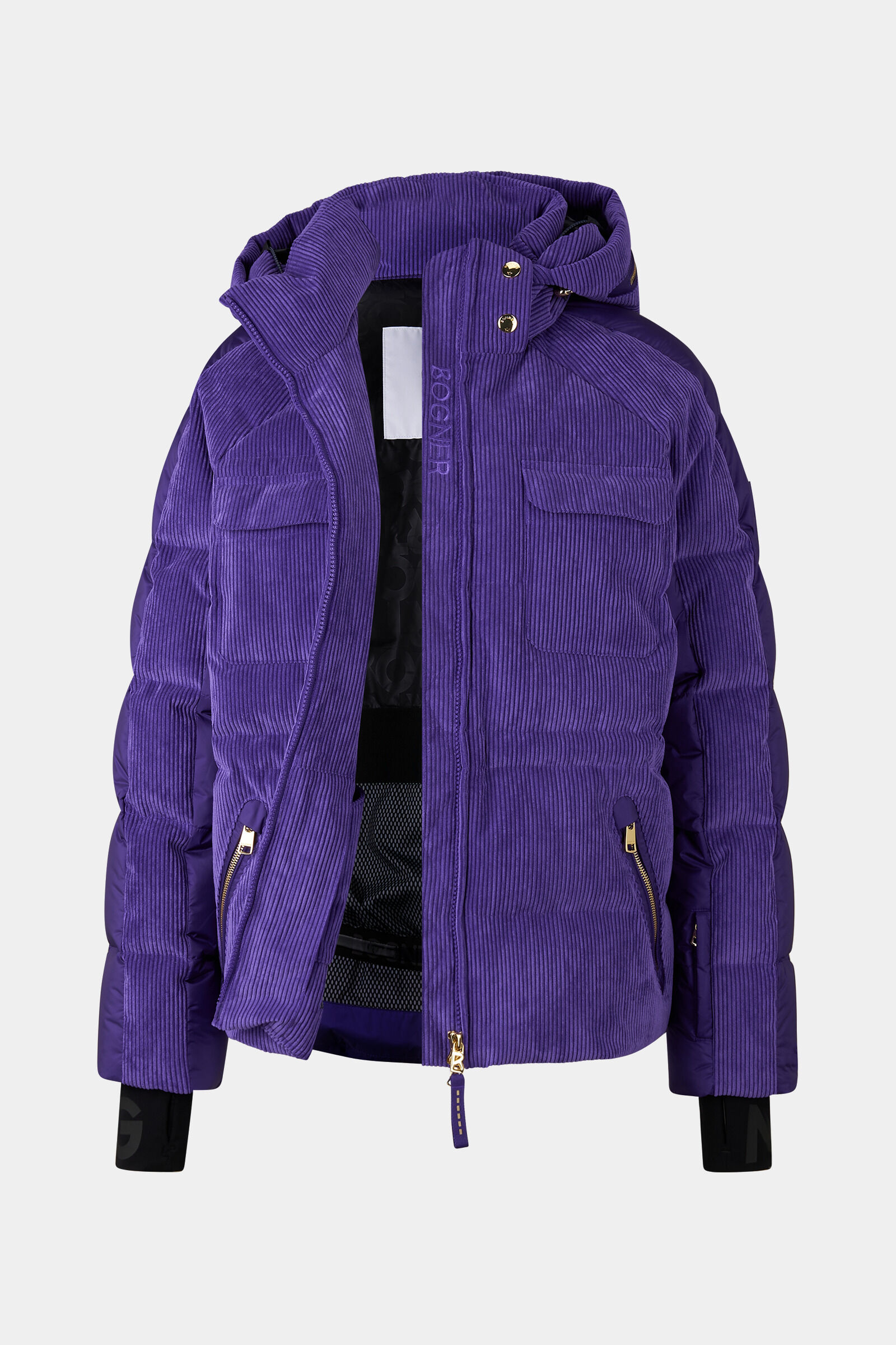 Marli corduroy ski jacket Violet