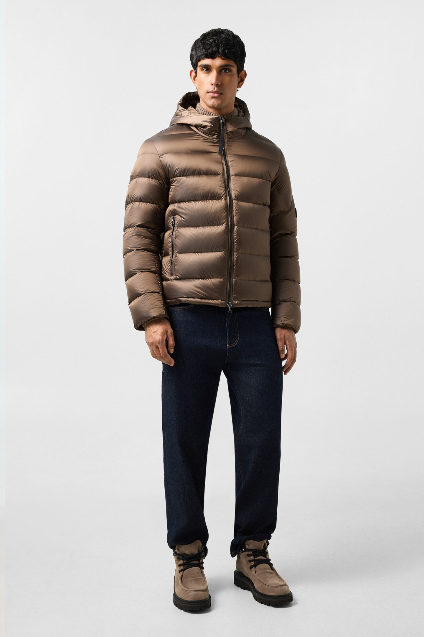 Hugh down jacket Brown